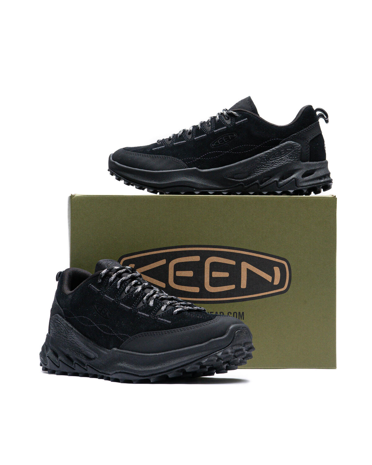 Keen - Men's Jasper Zionic Sneakers - (Black/Alloy) - Image 6