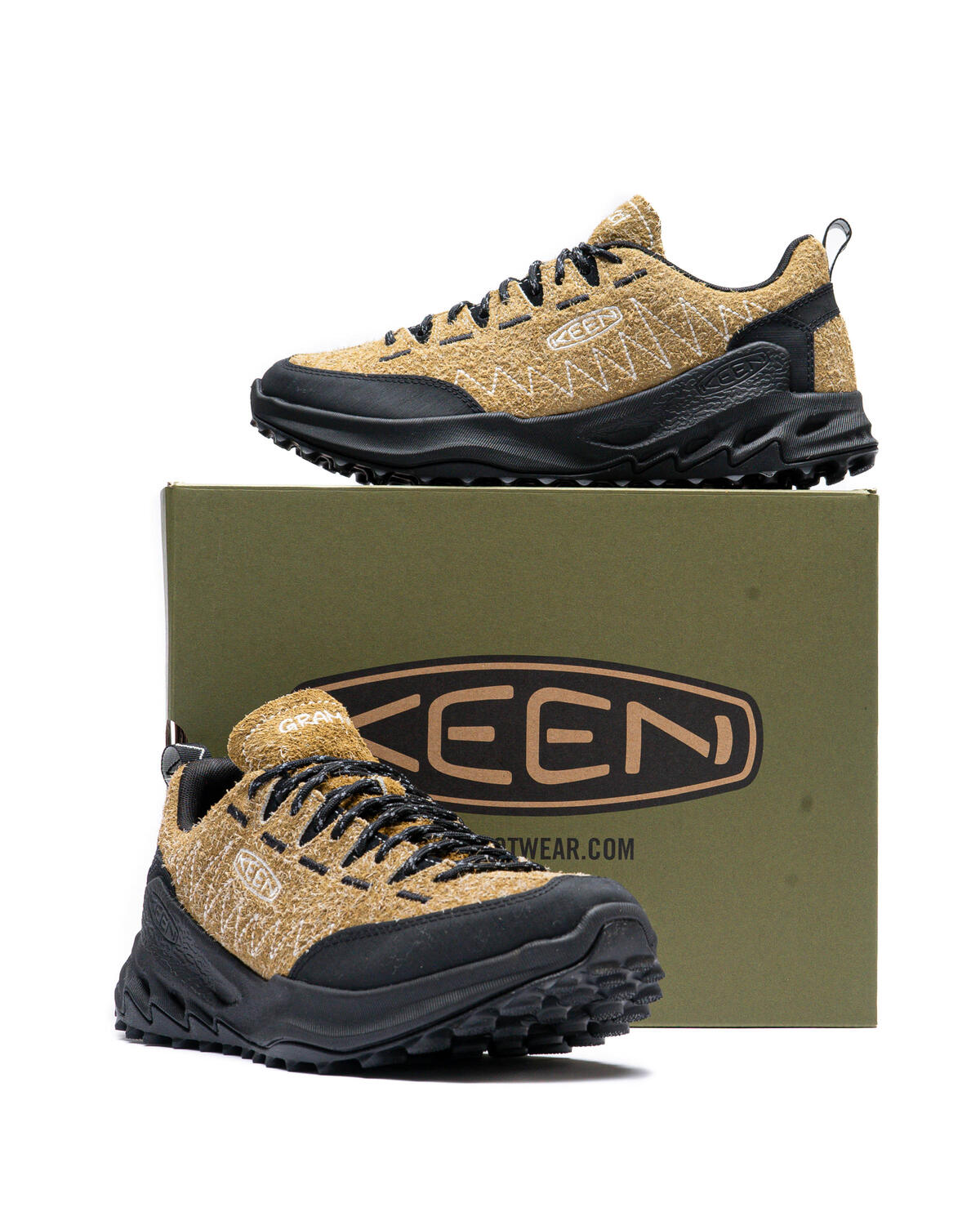 Keen x Gramicci Jasper Zionic Shoes - Gothic Olive / Black - Image 17