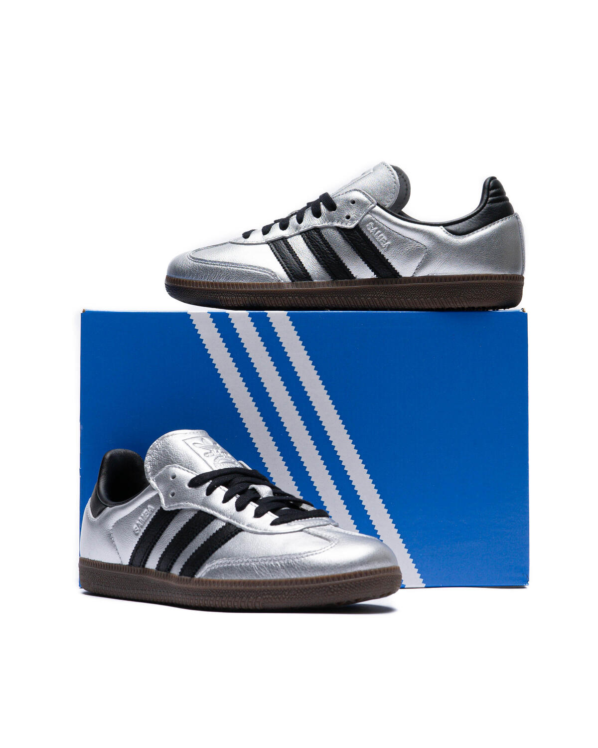 Adidas Samba 'Metallic Silver Gum' (Women's) - Image 18