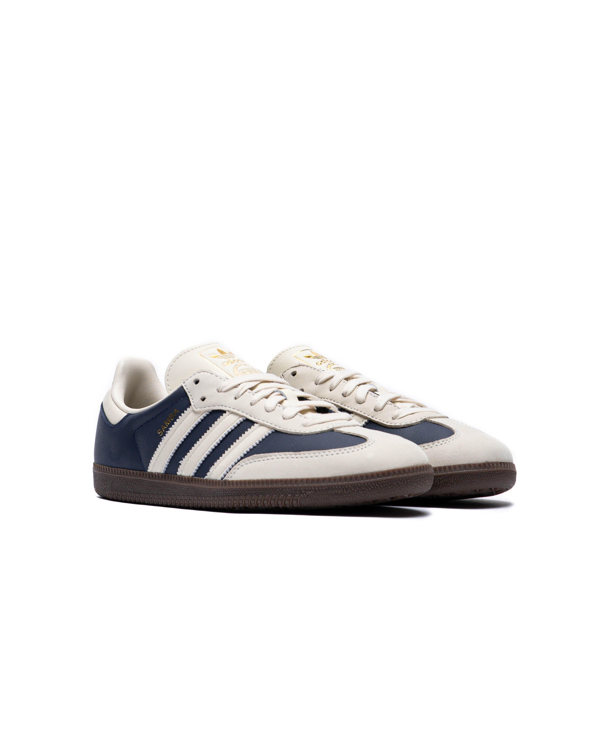 adidas gazelle silver green womens adidas Samba OG Aluminum / Beige main image 0