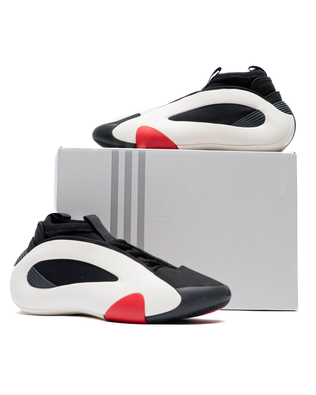 Adidas Harden Volume 8 'Cloud White / Core Black / Better Scarlet' - Image 18