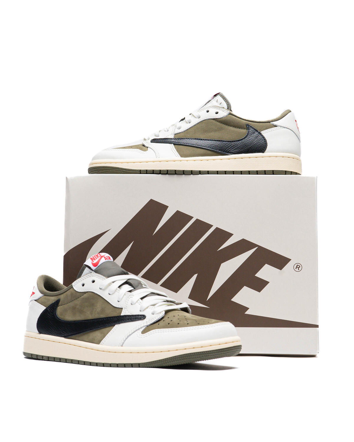 Travis Scott x Air Jordan 1 Low 8.0 Medium Olive - Image 24