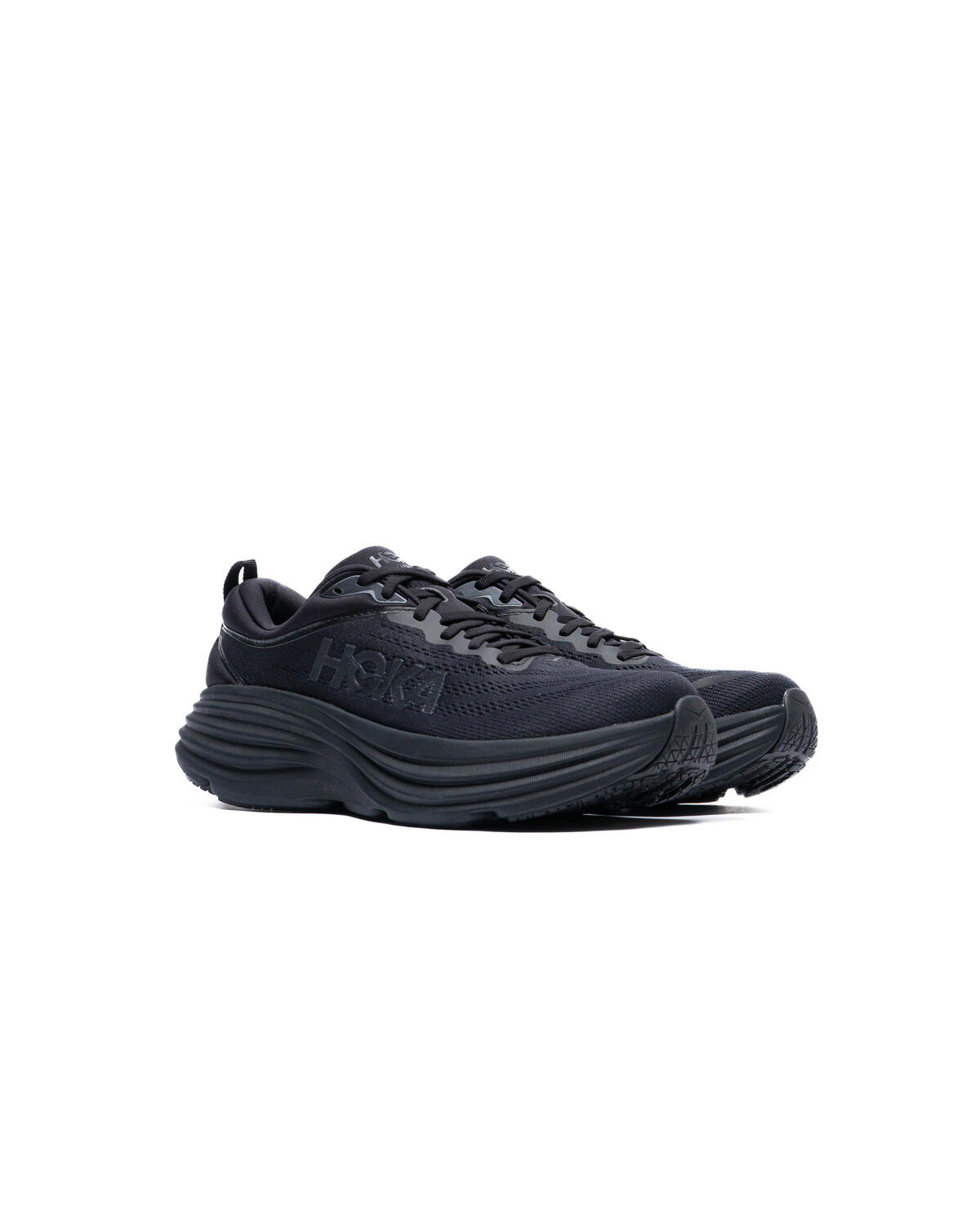 HOKA - Bondi 8 - Electric Aqua/ Black - Men's [1123202 EQB] - Image 3
