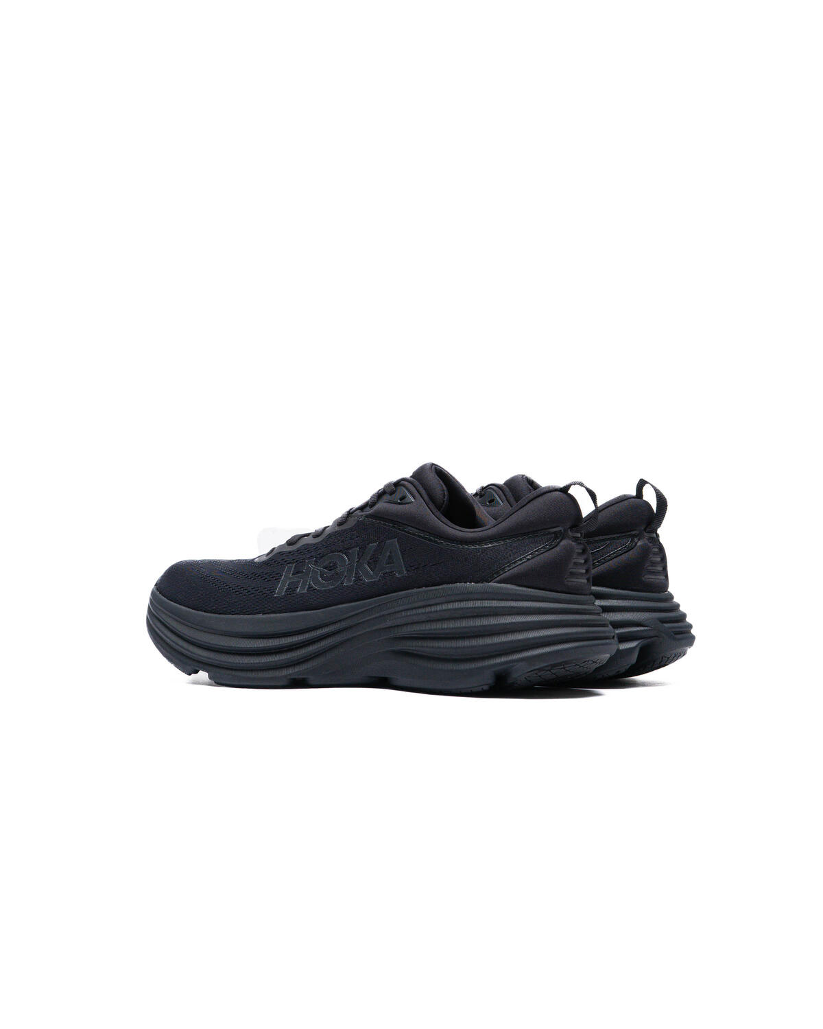HOKA - Bondi 8 - Electric Aqua/ Black - Men's [1123202 EQB] - Image 4