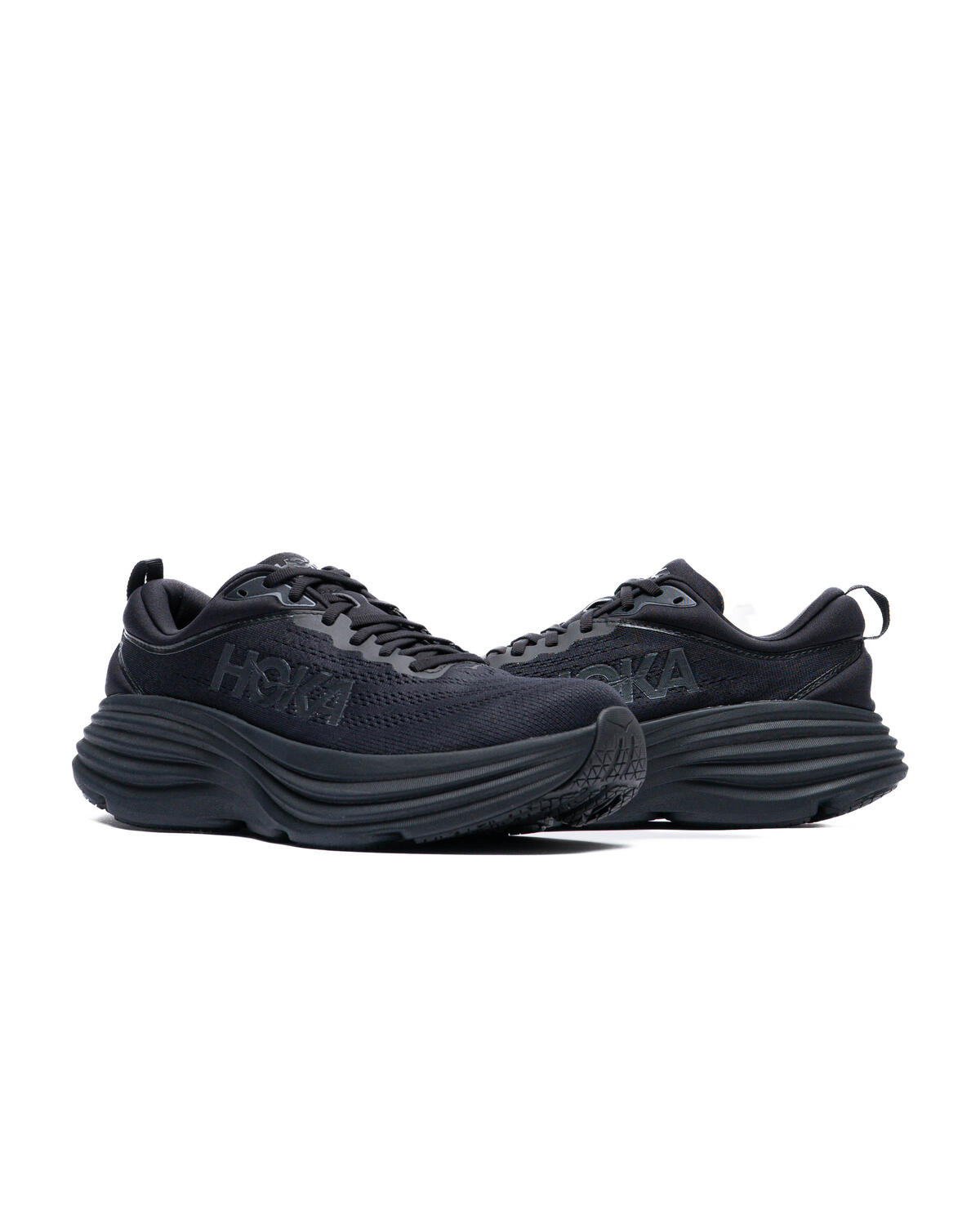 HOKA - Bondi 8 - Electric Aqua/ Black - Men's [1123202 EQB] - Image 5