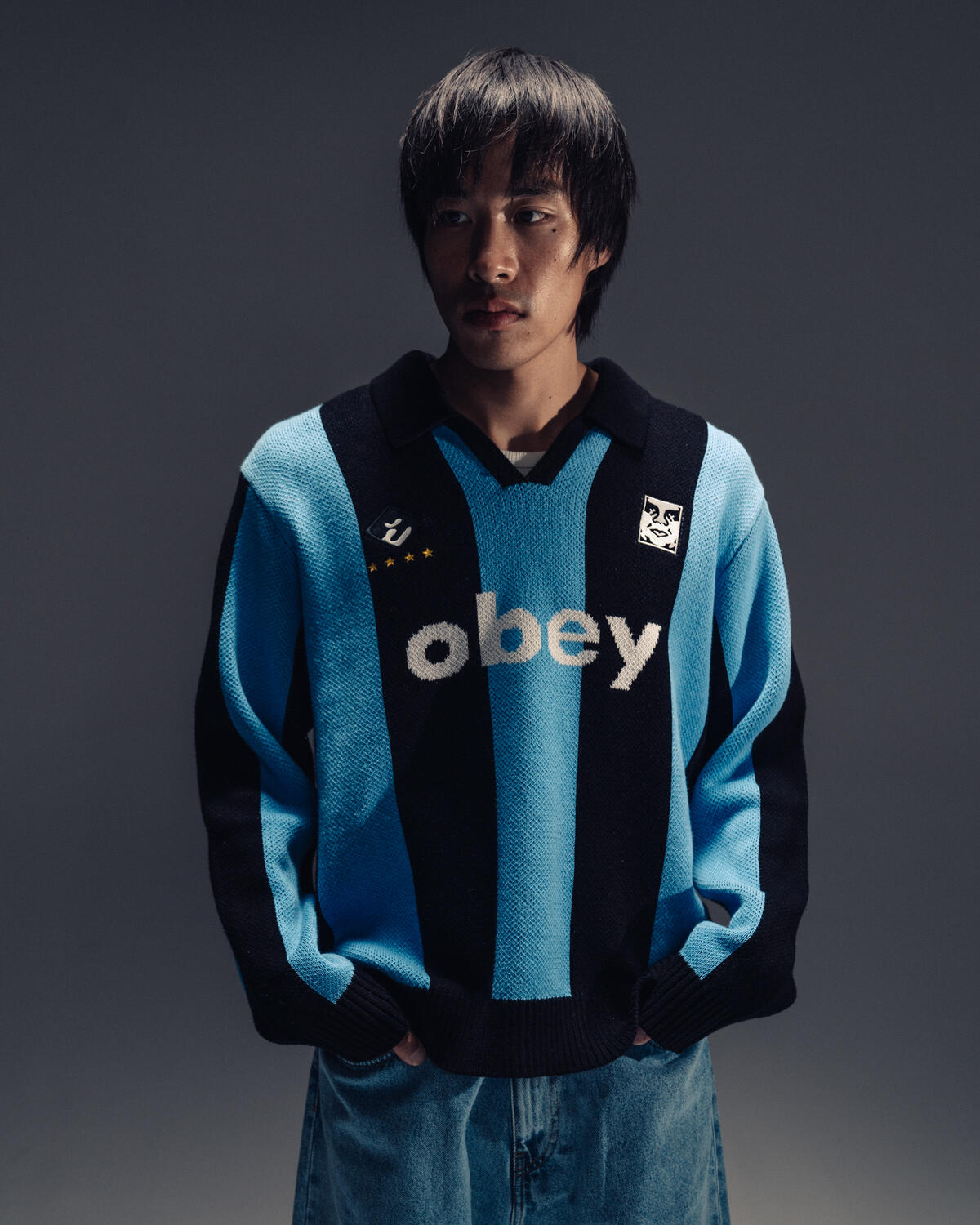 Obey Soccer Jersey Sweater - Image 8