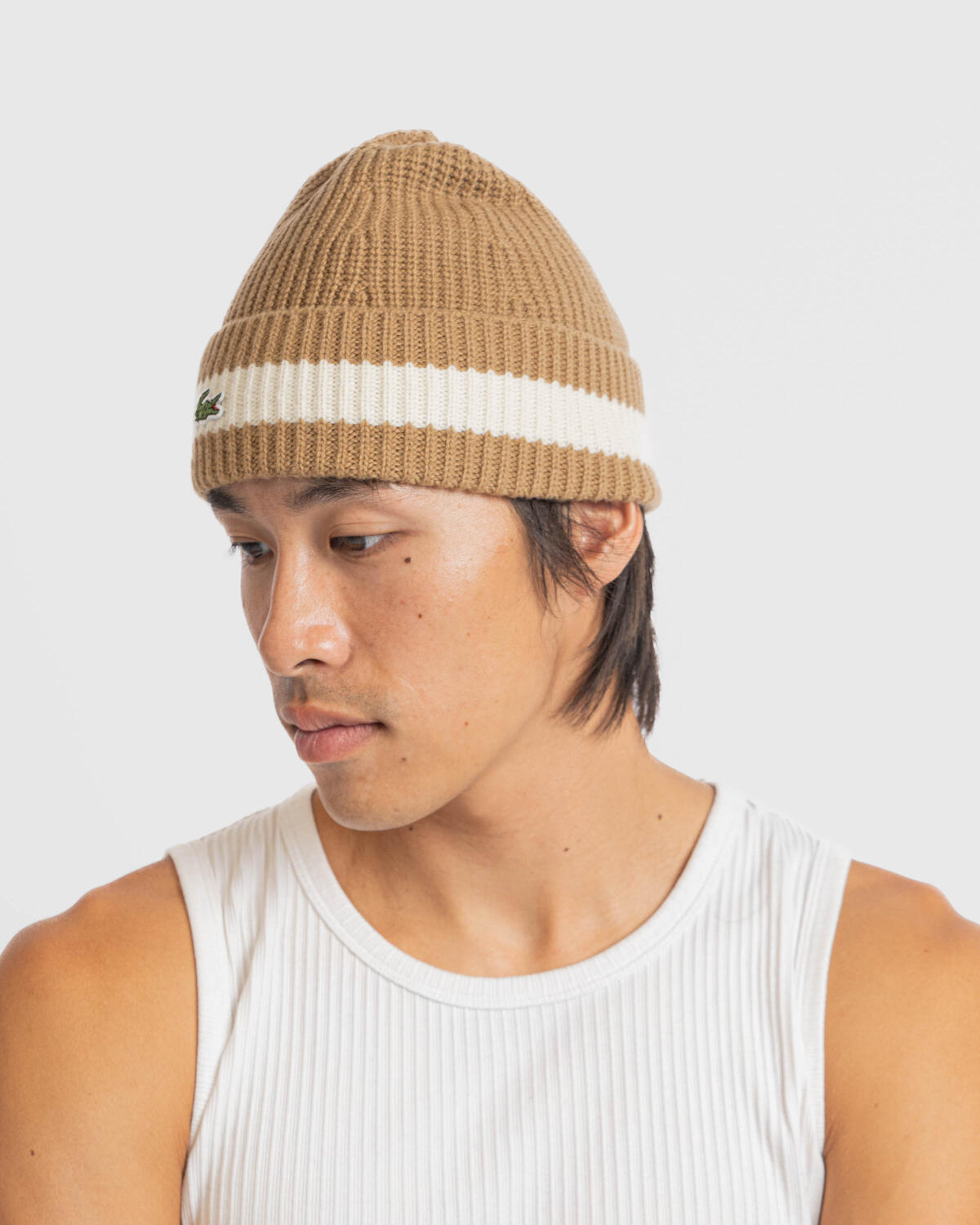 Lacoste Beanie Brown - Image 4