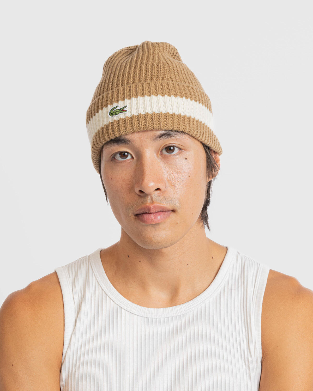 Lacoste Beanie Brown - Image 3