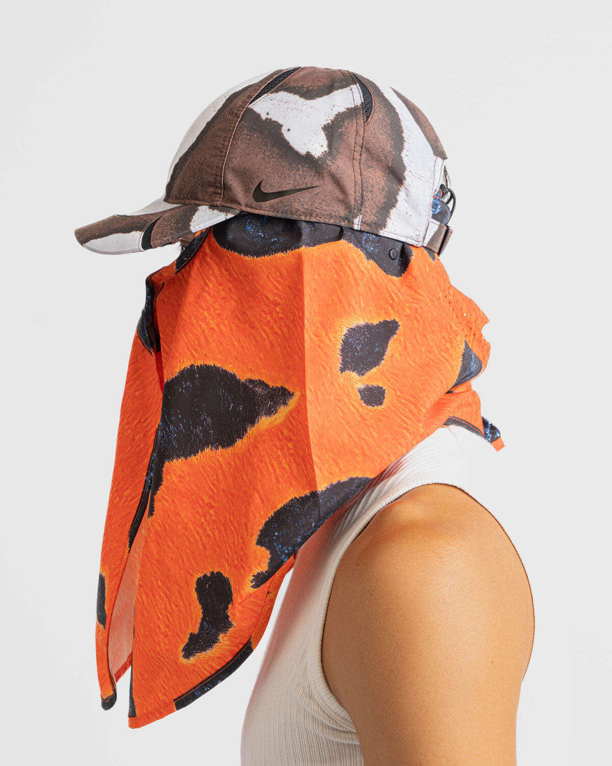 Nike x NOCTA NRG Rn Sun Hat 'Safety Orange' - Image 7