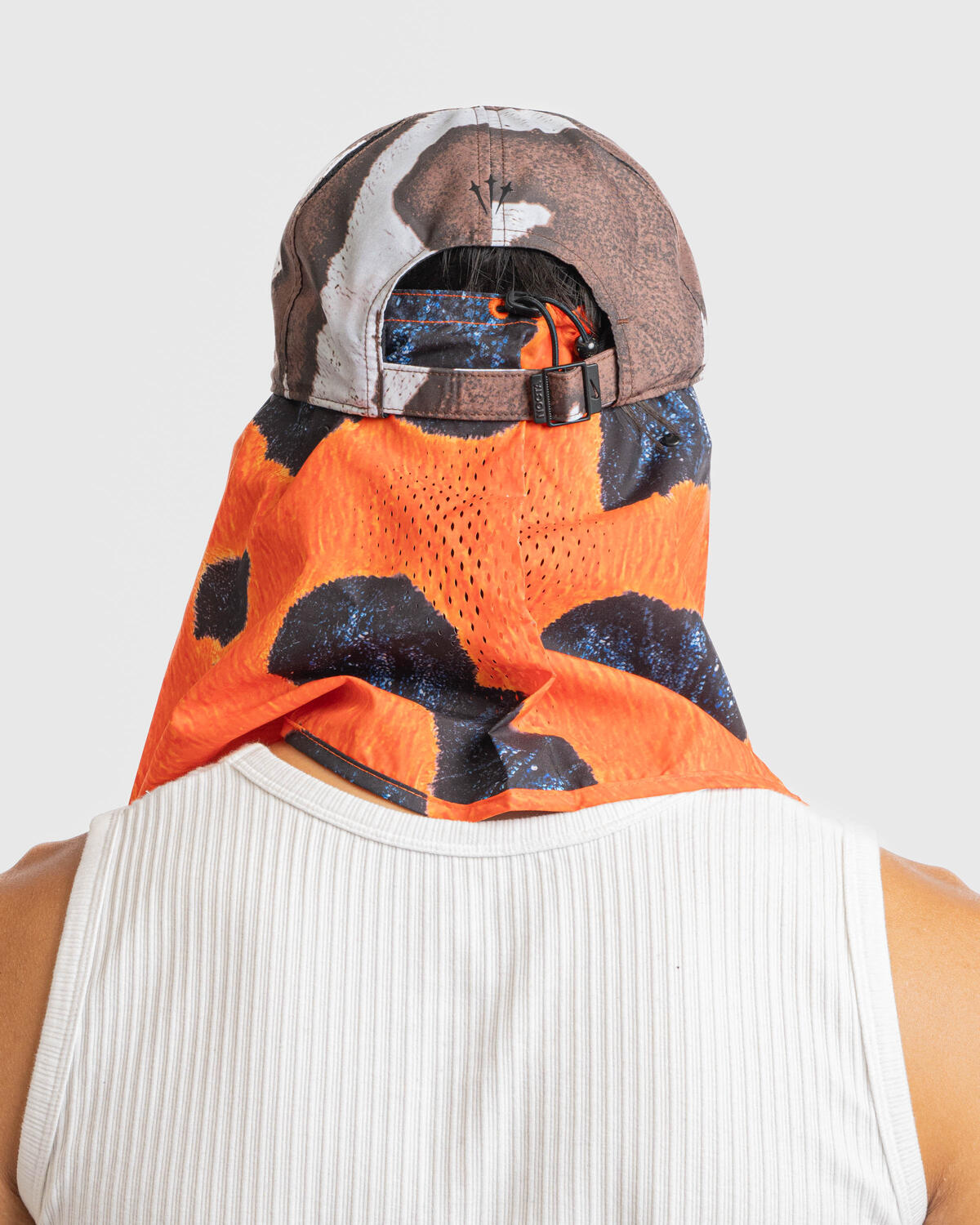 Nike x NOCTA NRG Rn Sun Hat 'Safety Orange' - Image 8