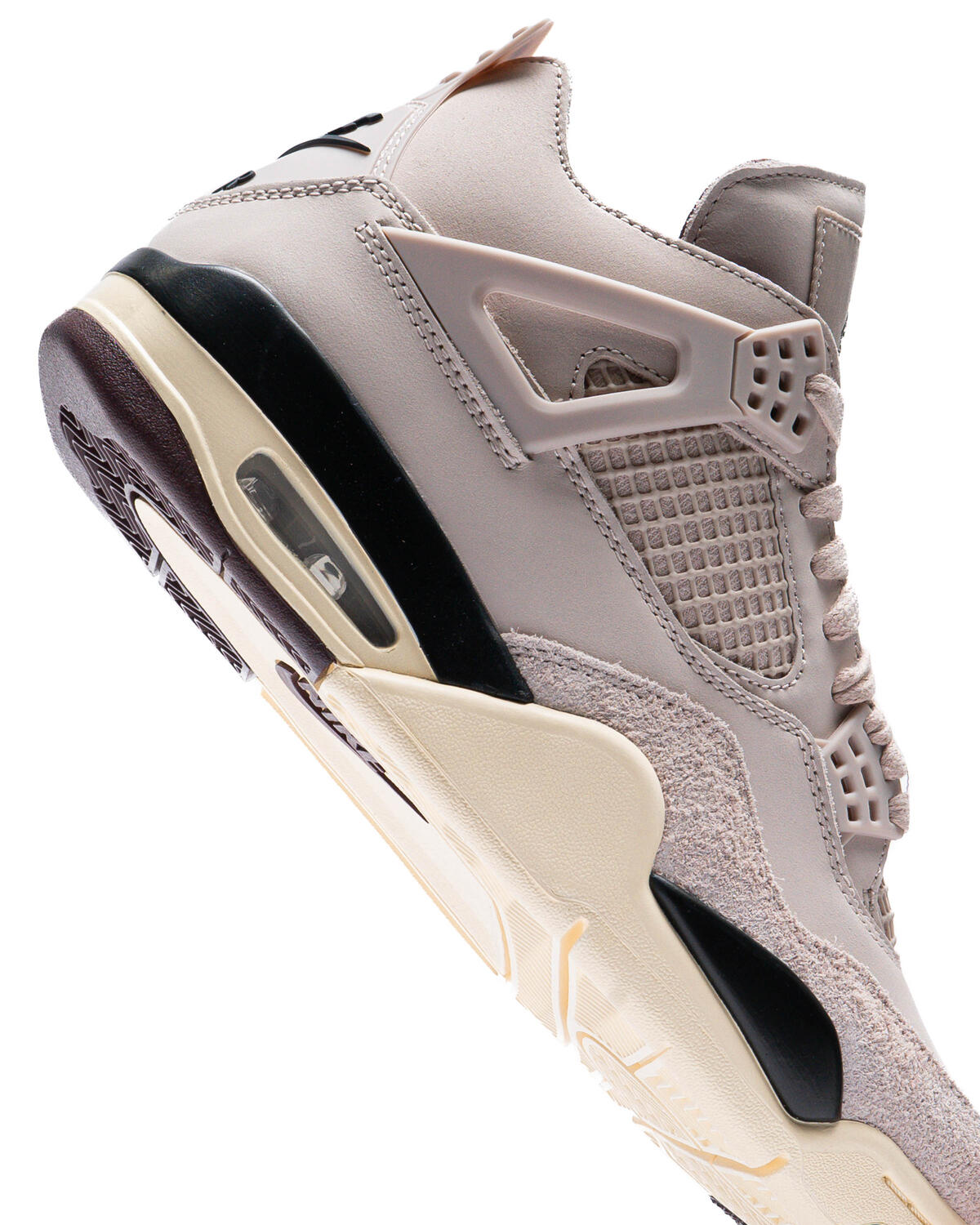 Women's A Ma Maniére Air Jordan 4 Sneakers Fossil Stone / Metallic Pewter - Image 27