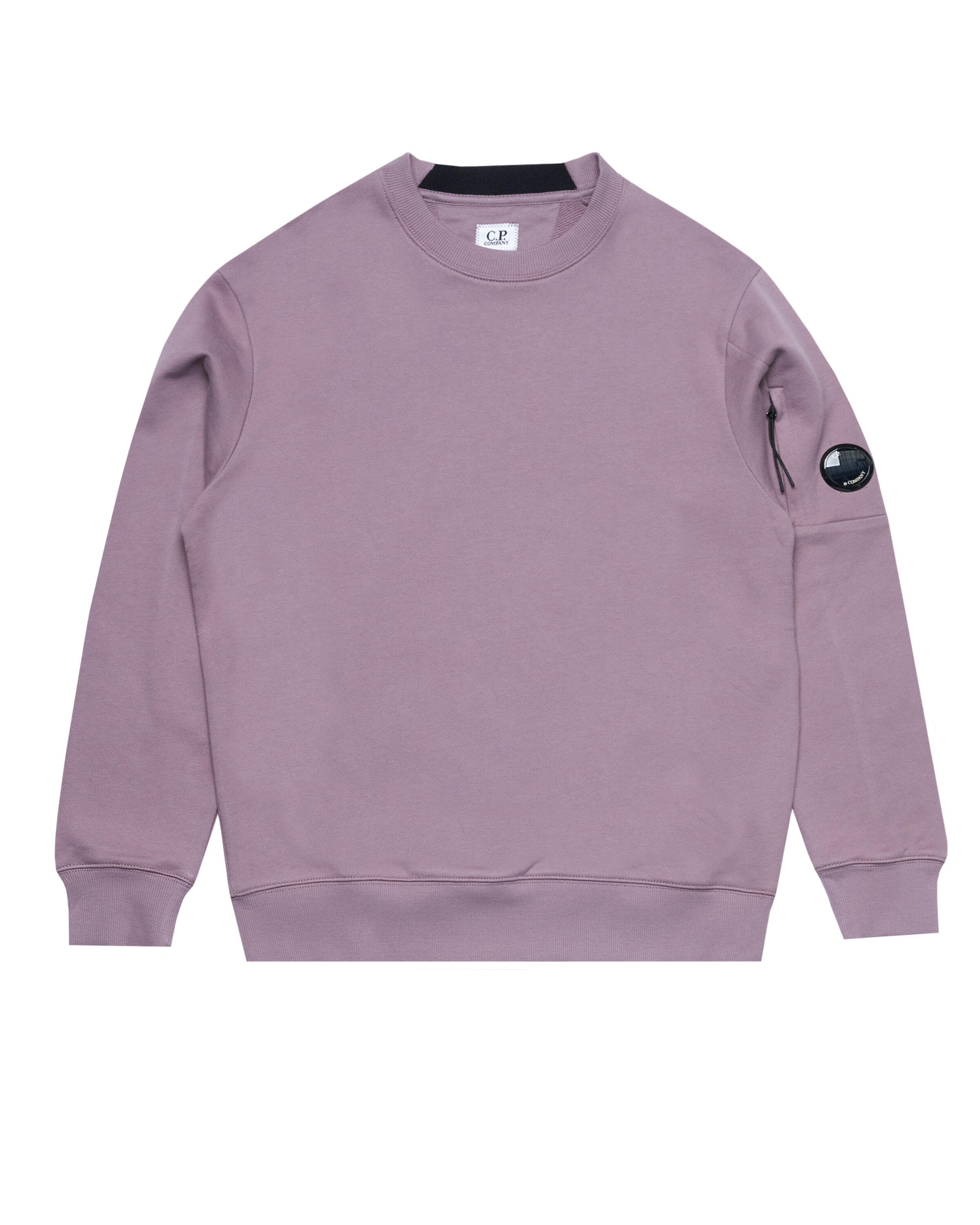 C.P. Company DIAGONAL RAISED FLEECE CREW NECK LENS SWEATSHIRT