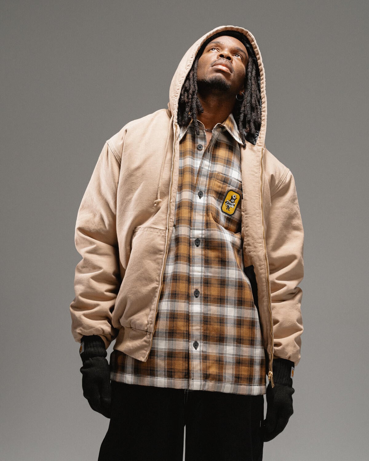 Carhartt フード付きジャケット L ベージュ Carhartt WIP OG Active 