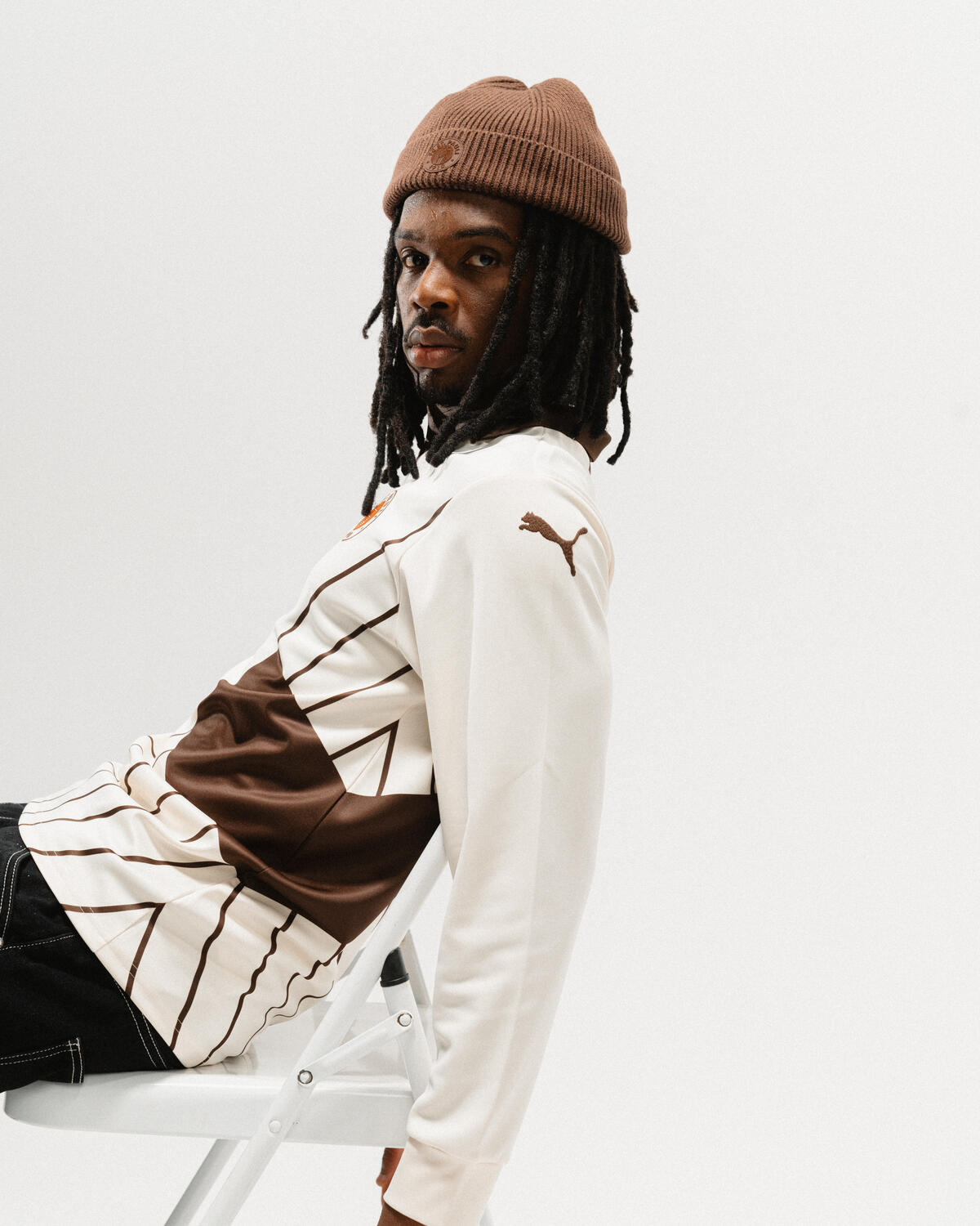 Puma x FC ST. Pauli Fisherman Beanie - Image 6