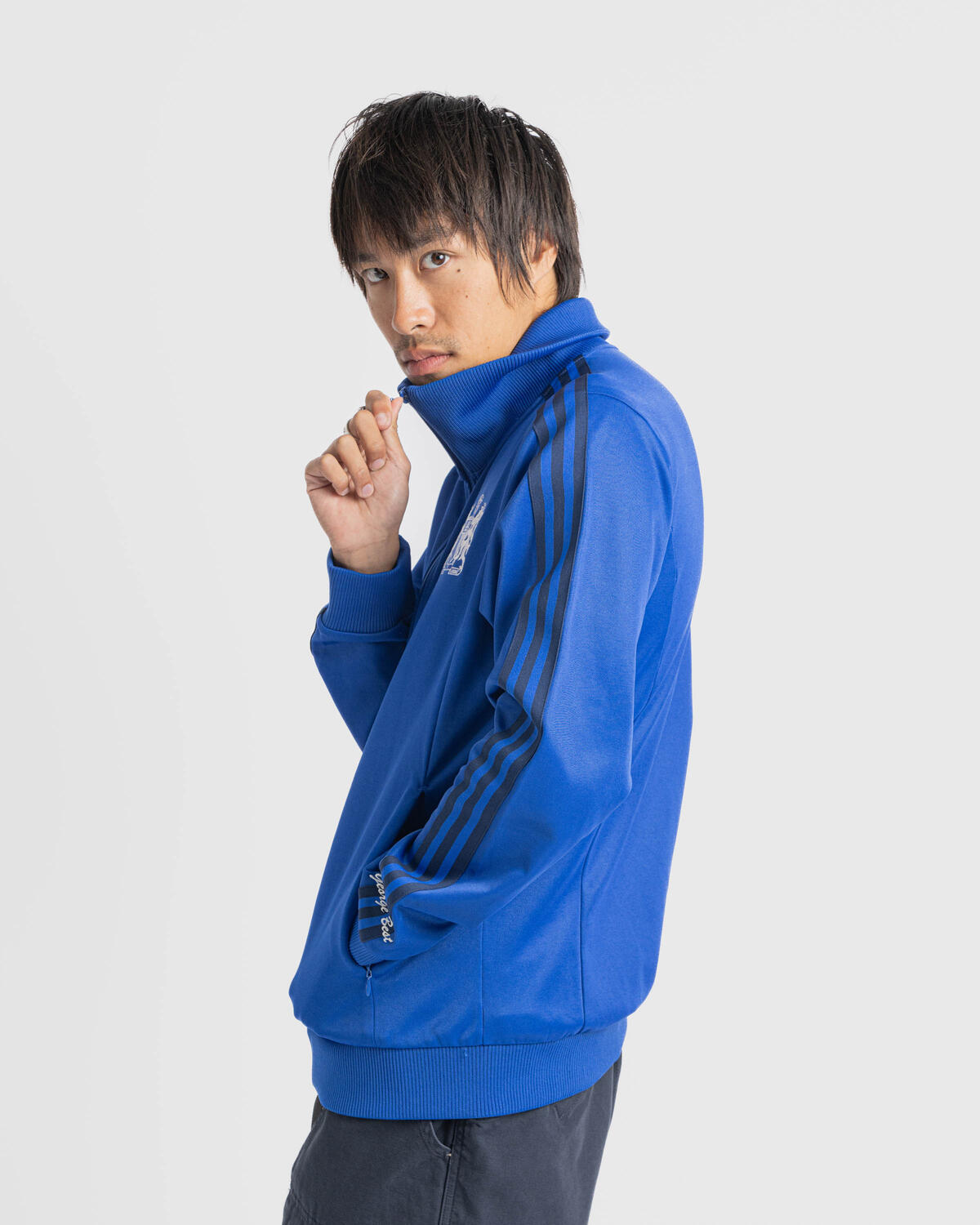 Adidas Originals Manchester United FC George Best Track Top - Image 5