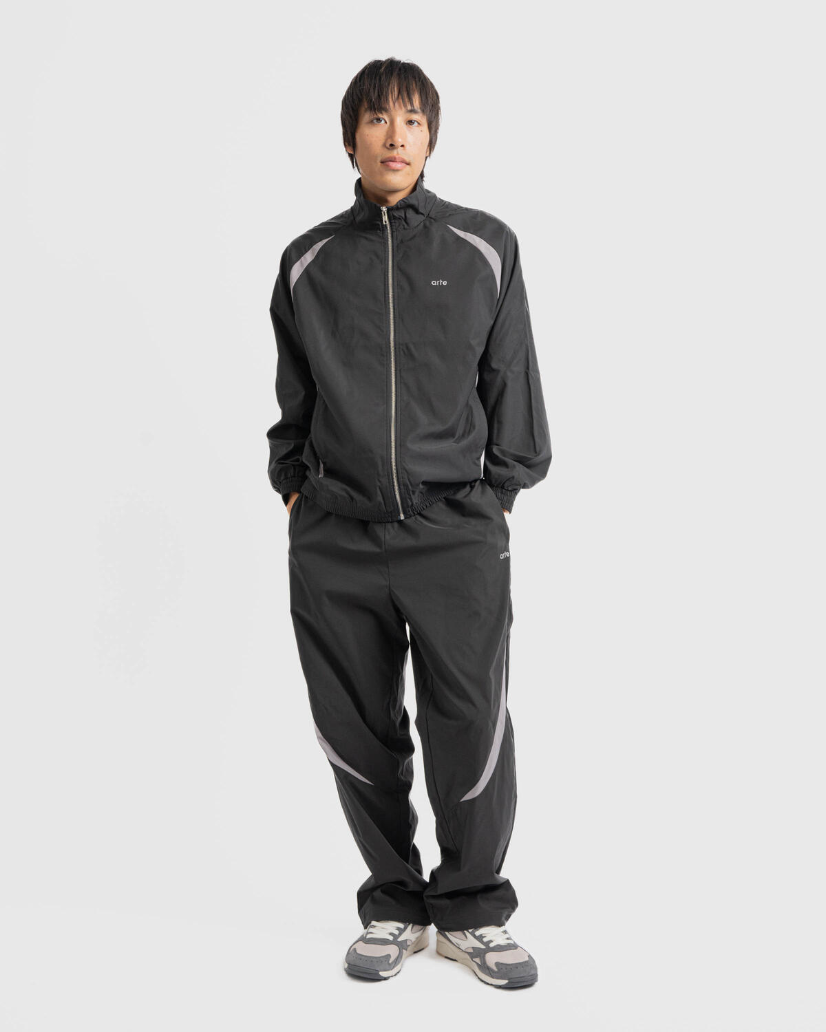 Arte Antwerp Track Jacket Black - Image 3