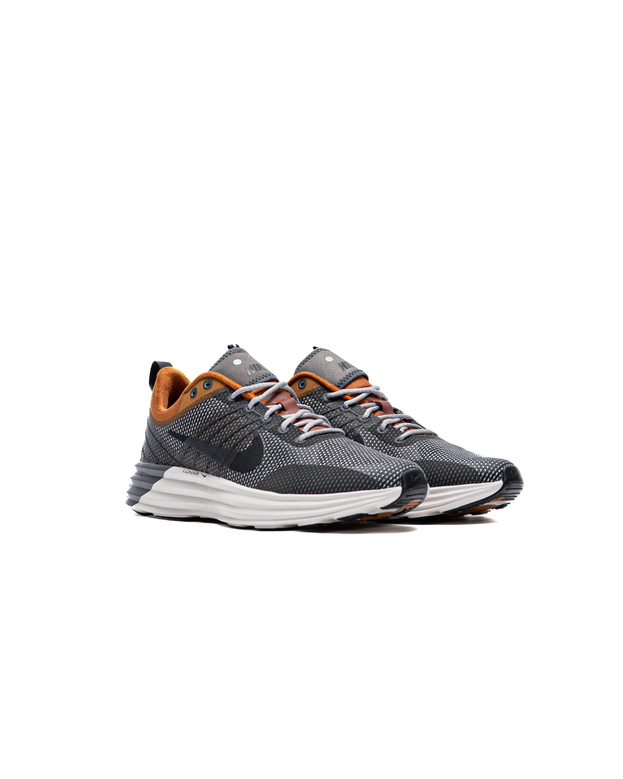 Nike Men Lunar Montreal Running Shoes Sneakers Size 11 Orange Gray Lightweight Nike Journey Run  main image 3