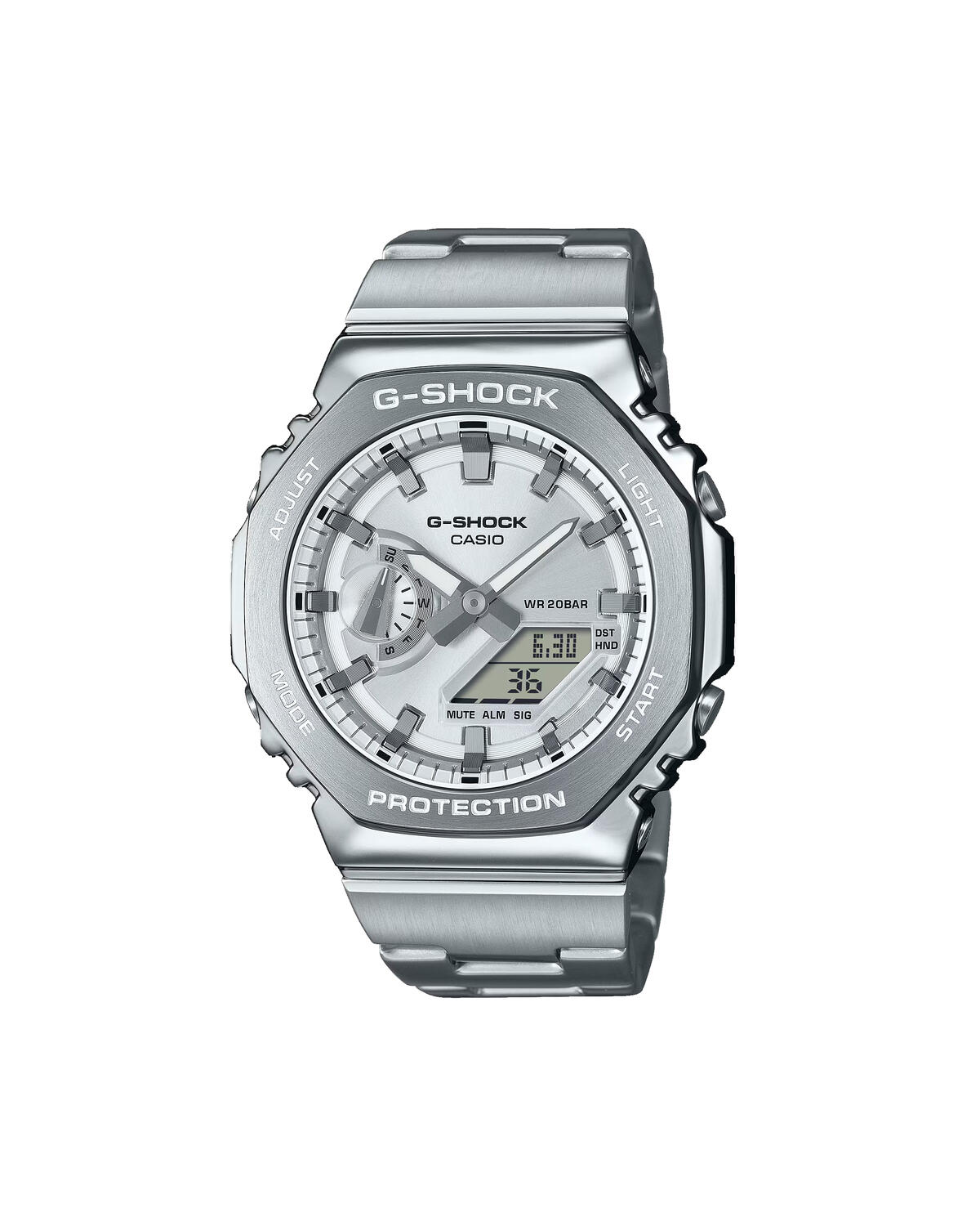 Casio G-Shock GM-2110D-7AER (Silber) (Women's) - Image 3
