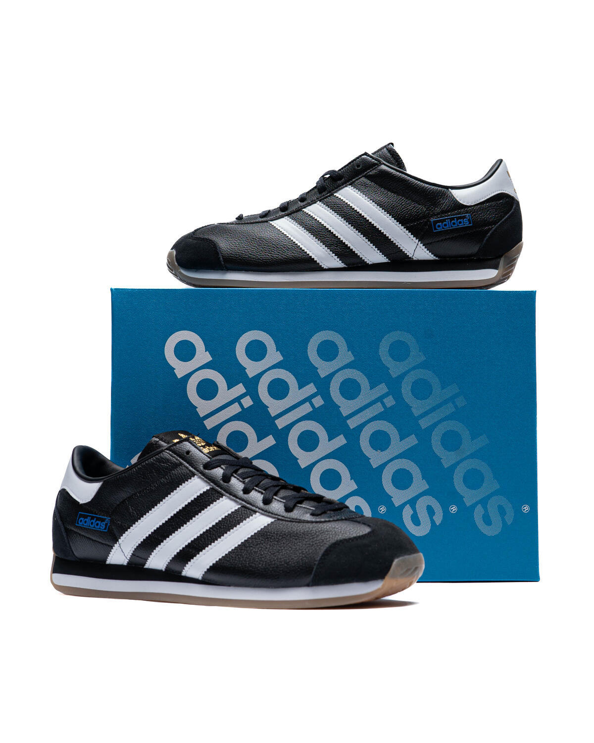 Adidas Men Country Japan Black White Blue - Image 14