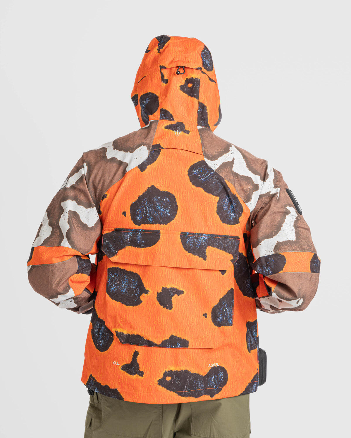 nike orange camo jacket