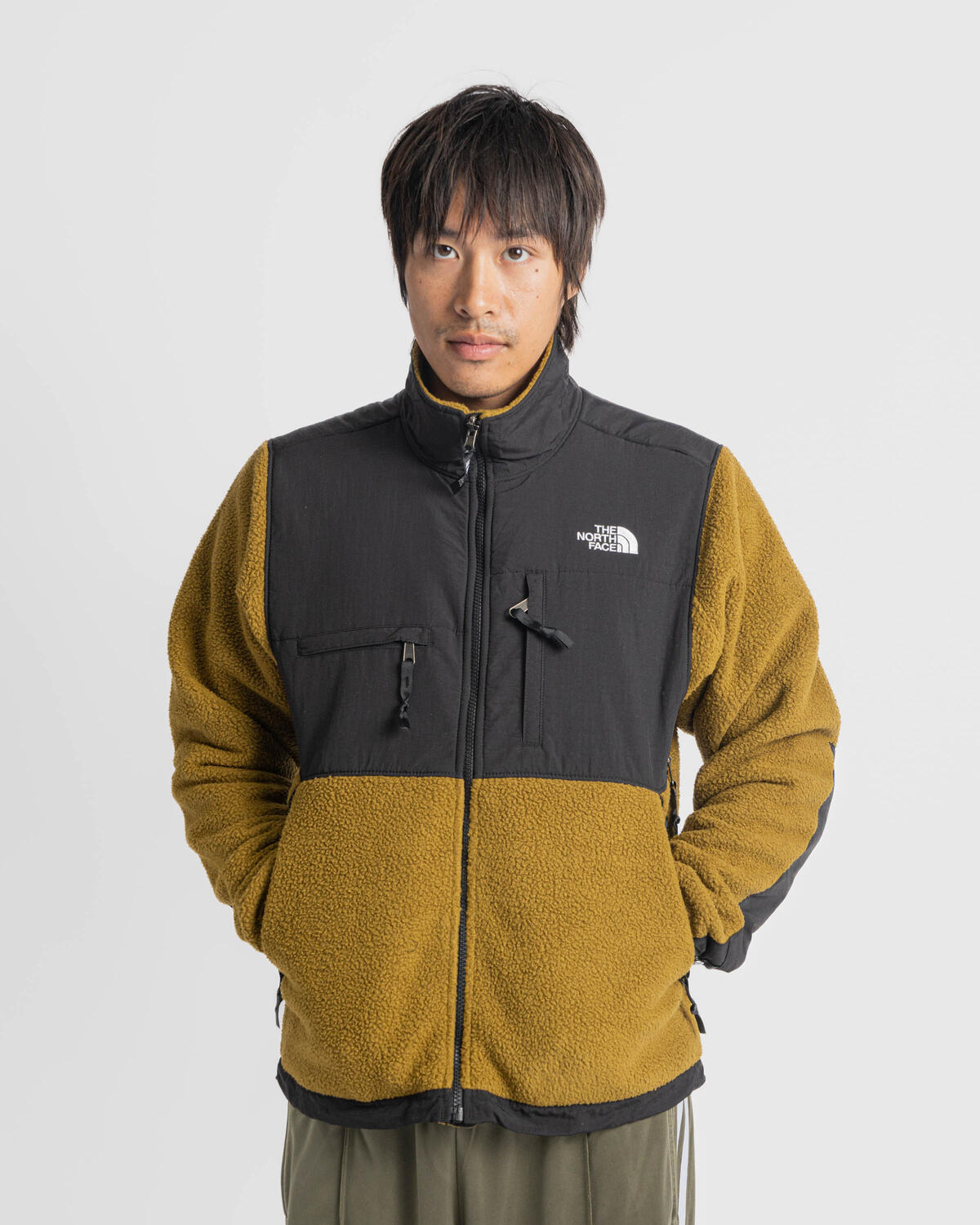 The North Face M Retro Denali Jacket Moss Green/TNF Black - Image 4