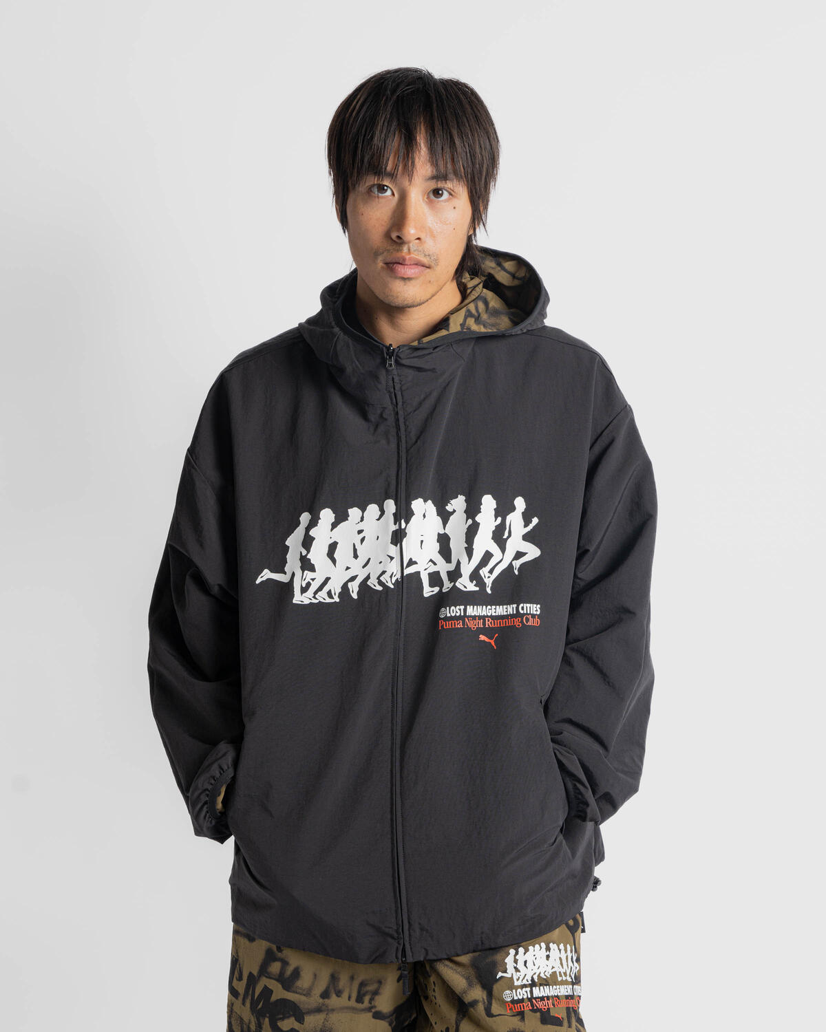 Puma x Lmc Reversible x LMC AOP Reversible Jacket - Green - Image 4