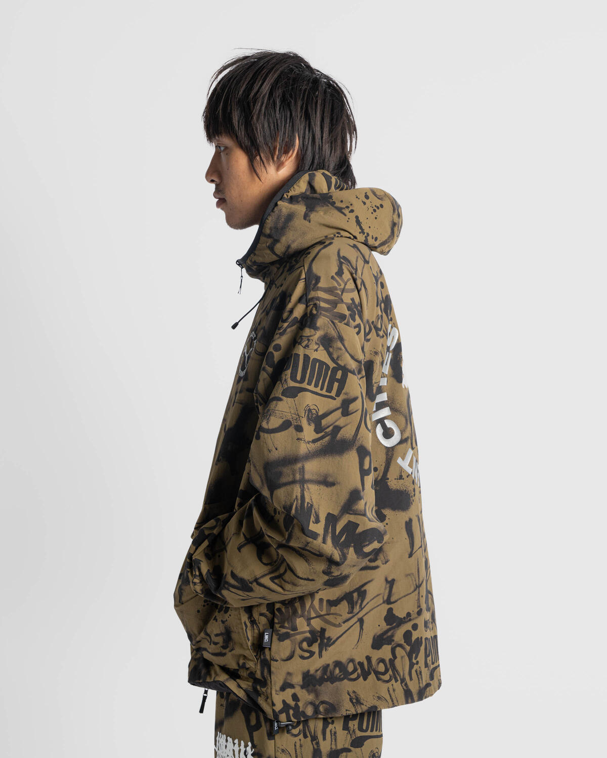 Puma x Lmc Reversible x LMC AOP Reversible Jacket - Green - Image 8