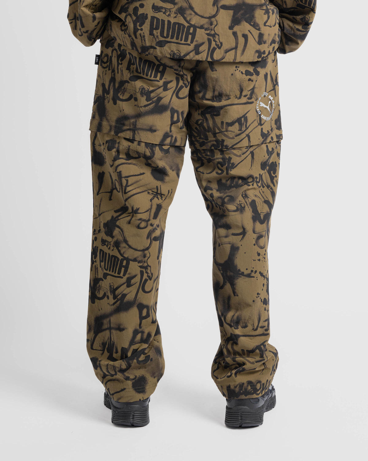Puma x Lost Management Cities All x LMC AOP Pants - Green - Image 17