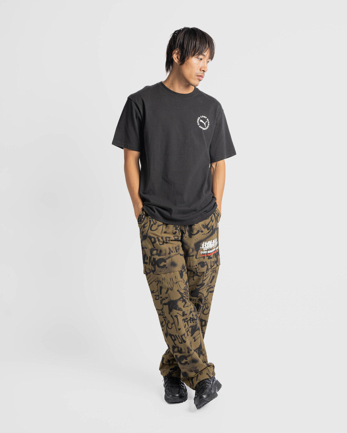 Puma x Lost Management Cities Cat Tee - Image 3