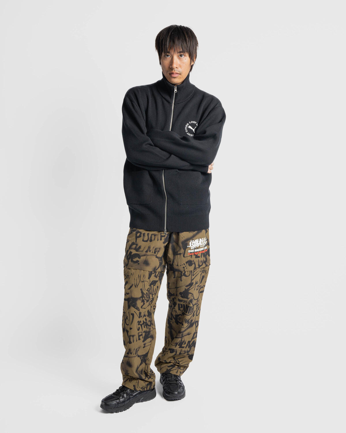 Puma x LMC Full-Zip Jacket - Black - Image 3