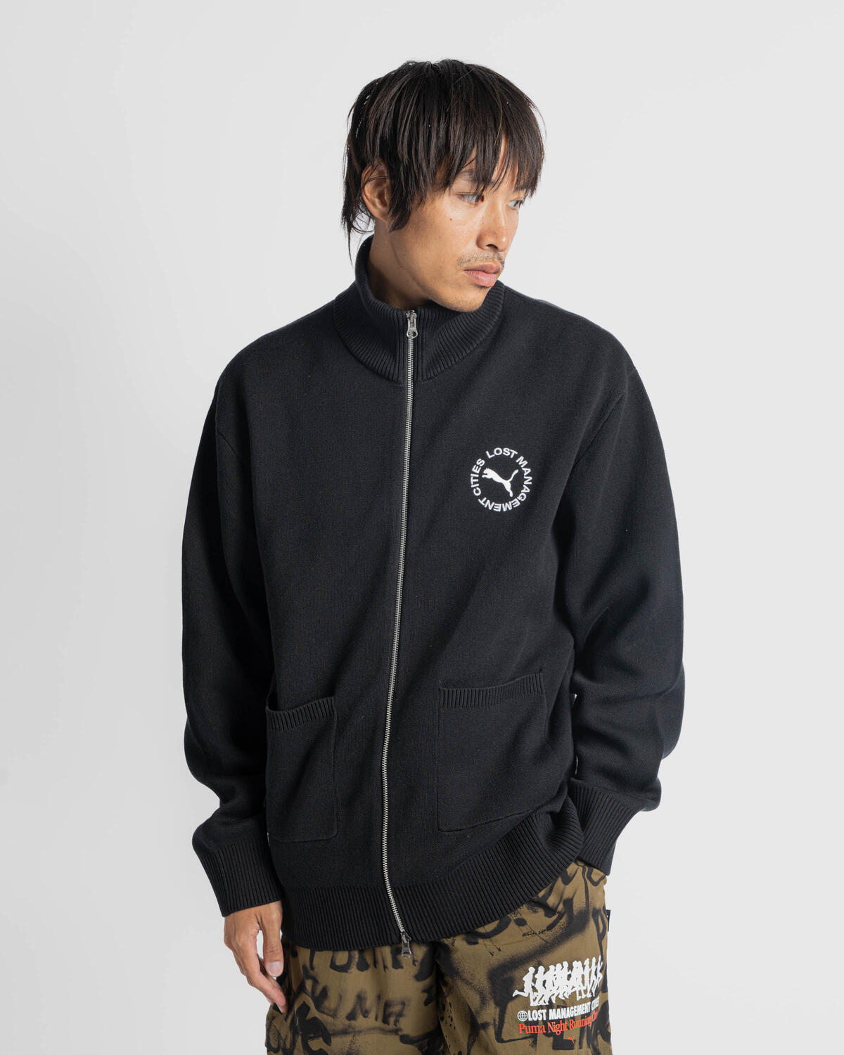 Puma x LMC Full-Zip Jacket - Black - Image 4