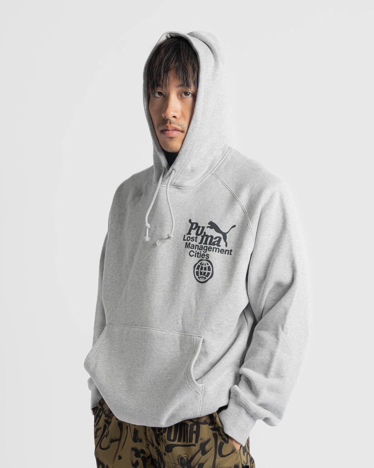 Puma x LMC Hoodie Grey - Image 4
