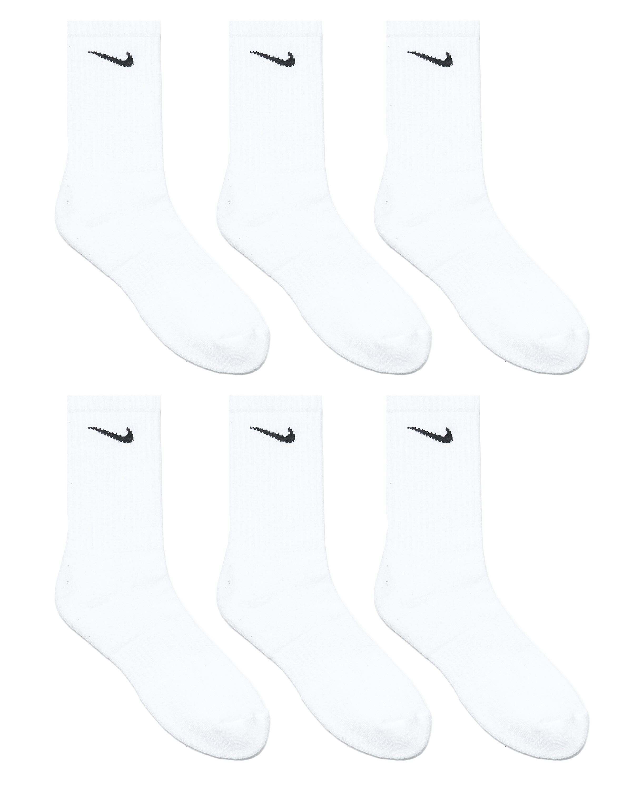 Nike  Everyday Cushioned Crew Socks 6 Pack