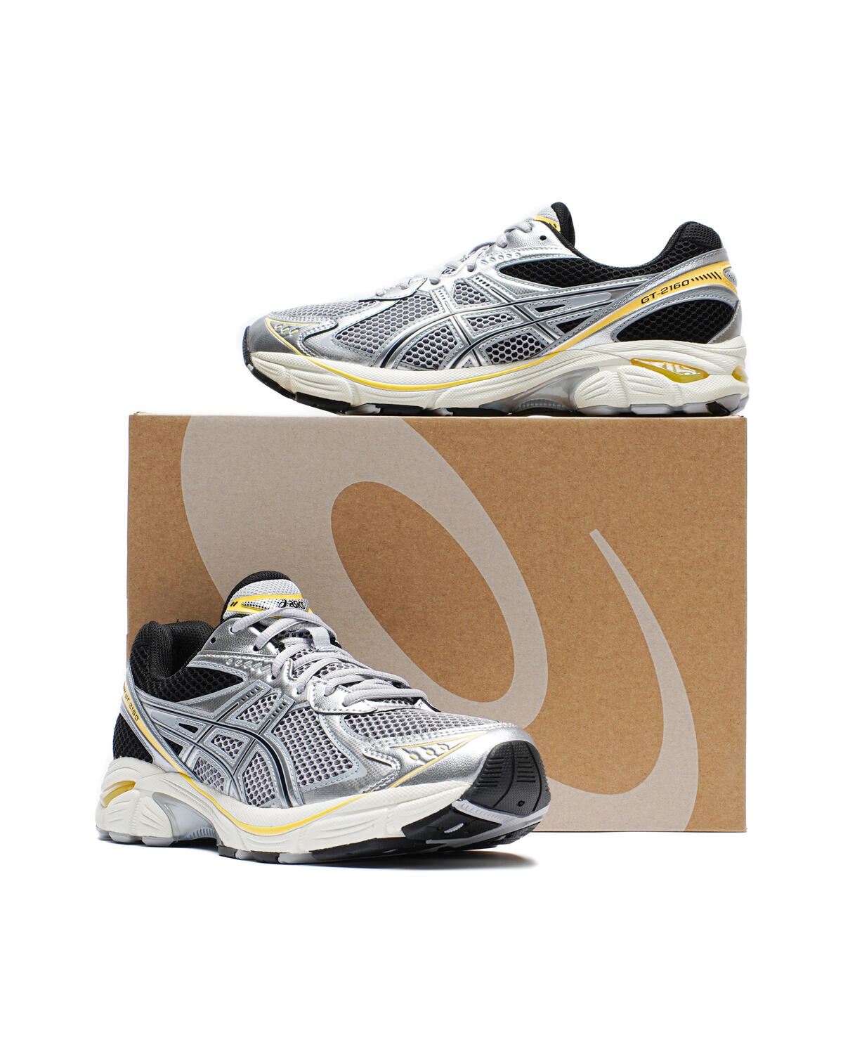 Asics GT-2160 'Pure Silver' Silver/Yellow (GS) - Image 19