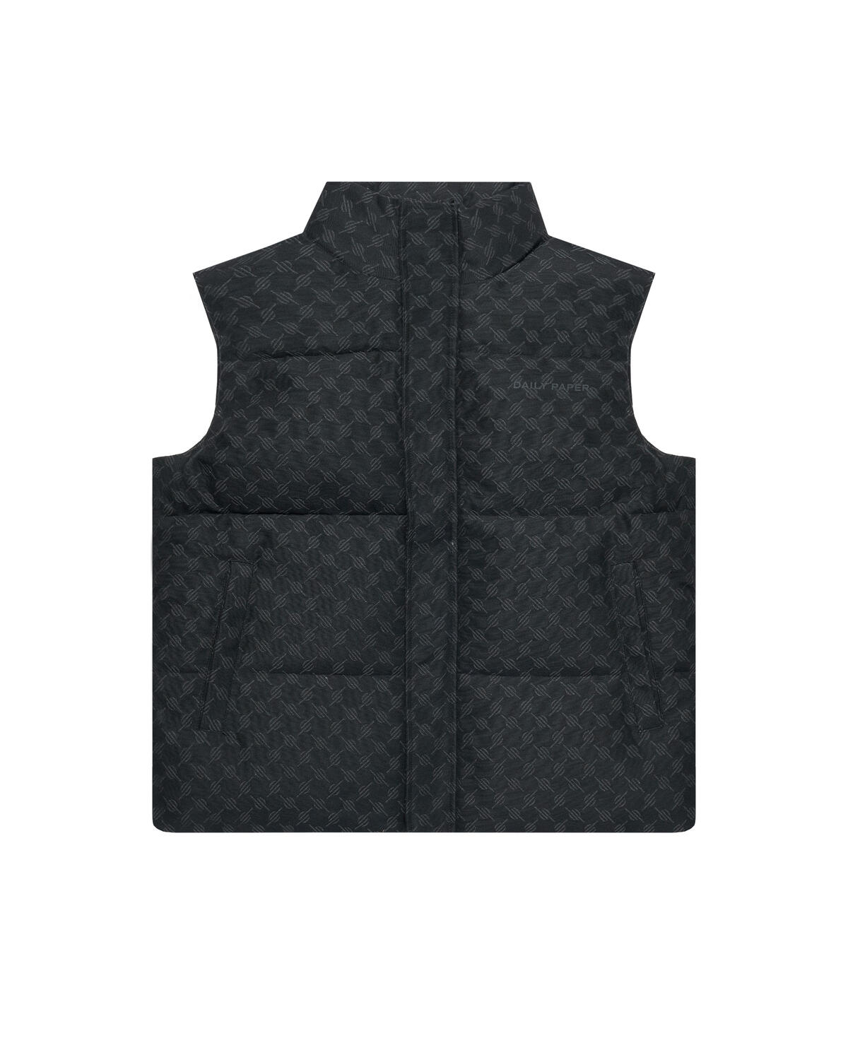 Daily Paper Pondo Cotton Monogram Bodywarmer - Image 2