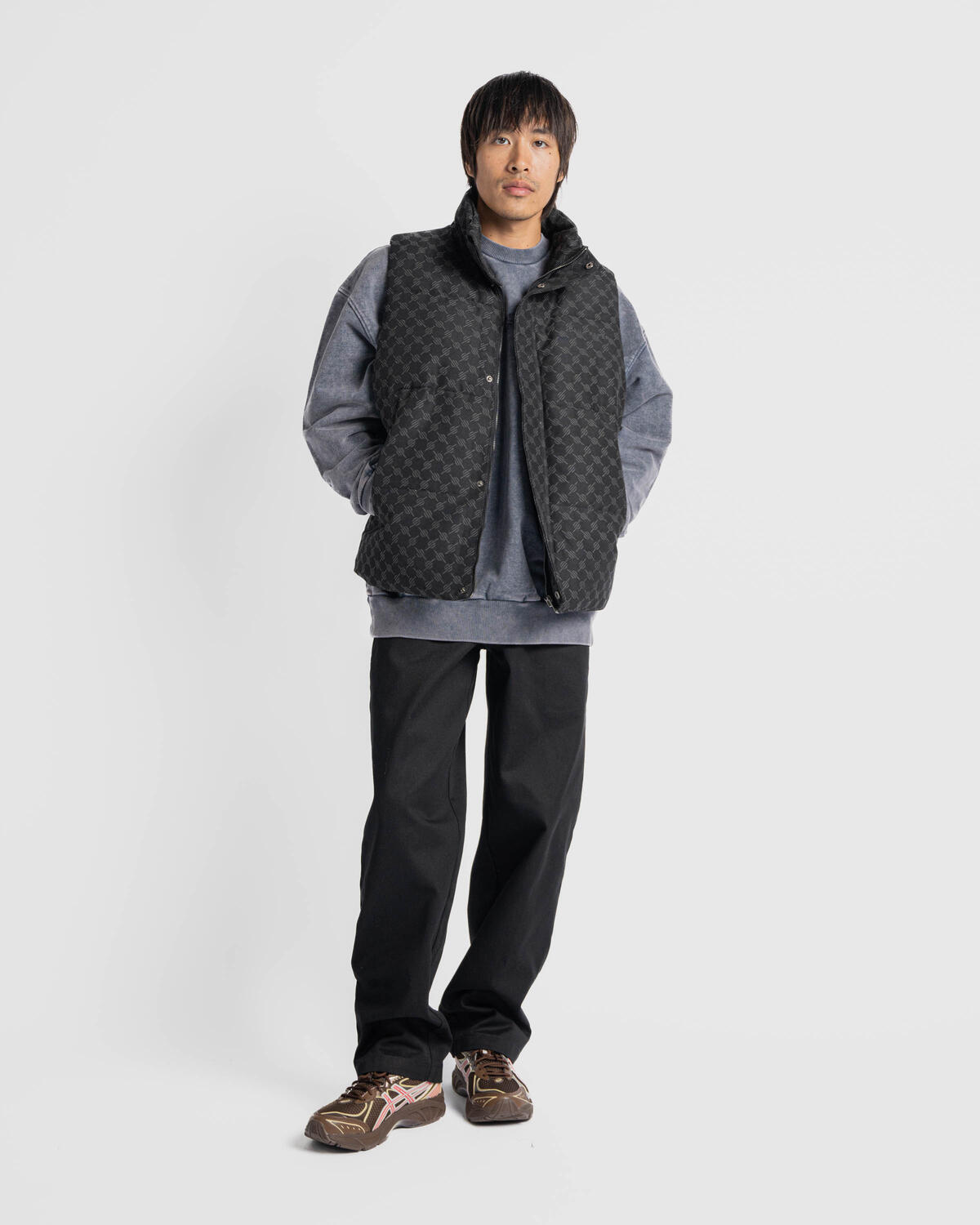 Daily Paper Pondo Cotton Monogram Bodywarmer - Image 3