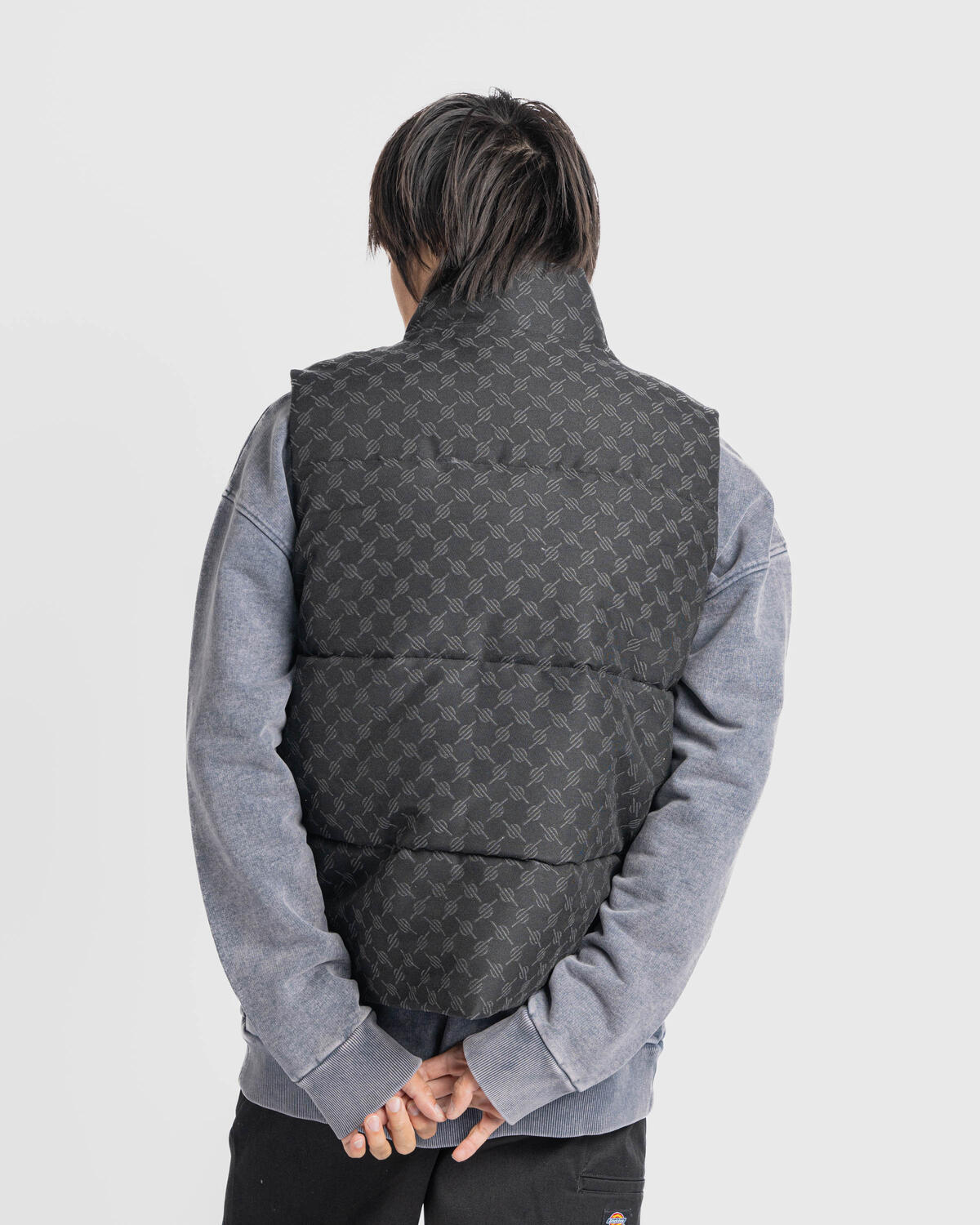 Daily Paper Pondo Cotton Monogram Bodywarmer - Image 6