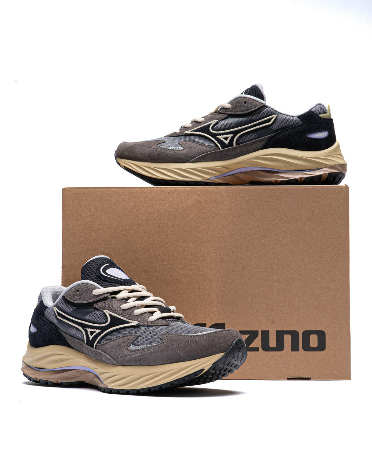 Mizuno Wave Rider Beta White Sand / Grey Stone - Image 6