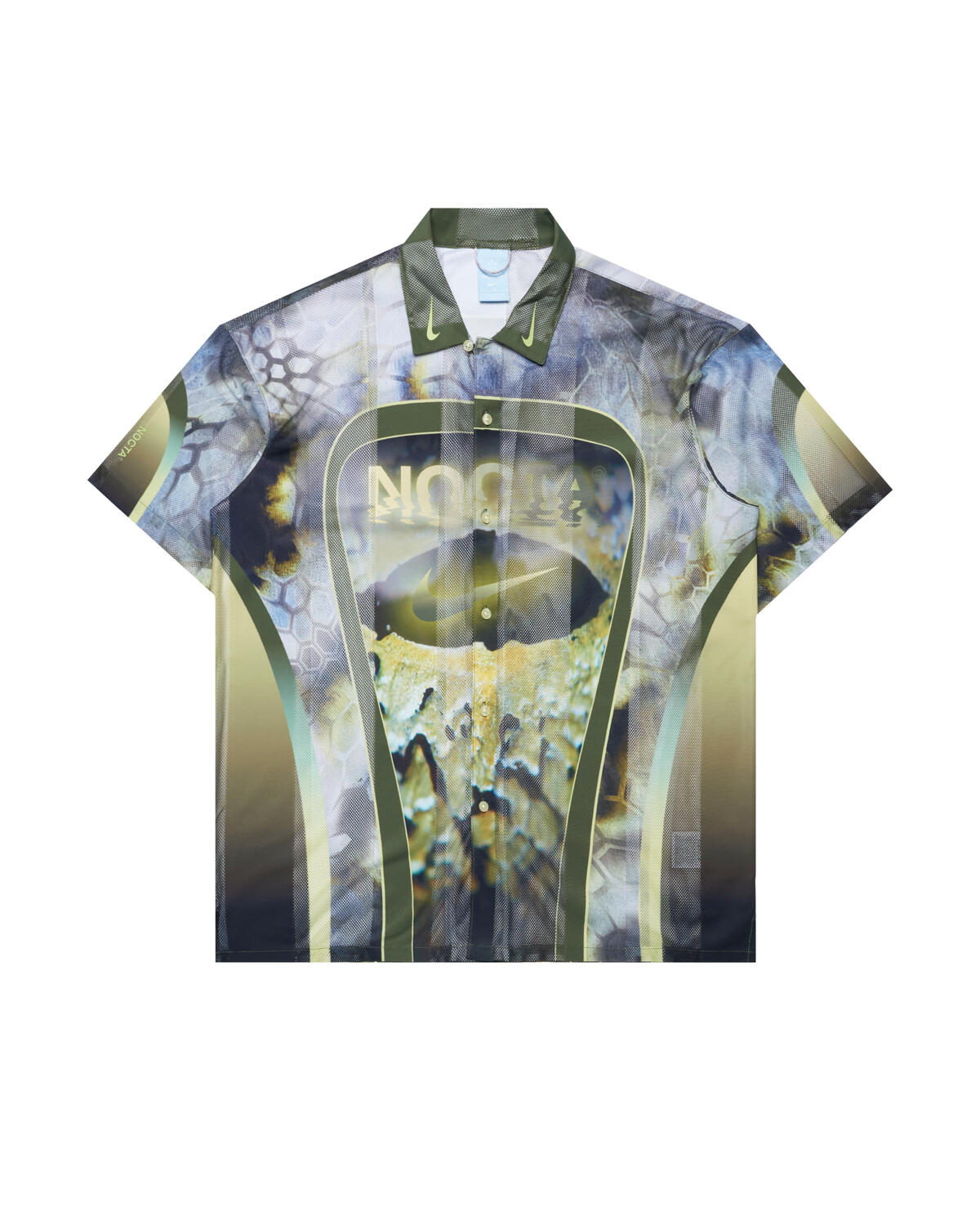 Nike x NOCTA NRG Opal Button Down - Pilgrim/Oil Green/Black - Image 5