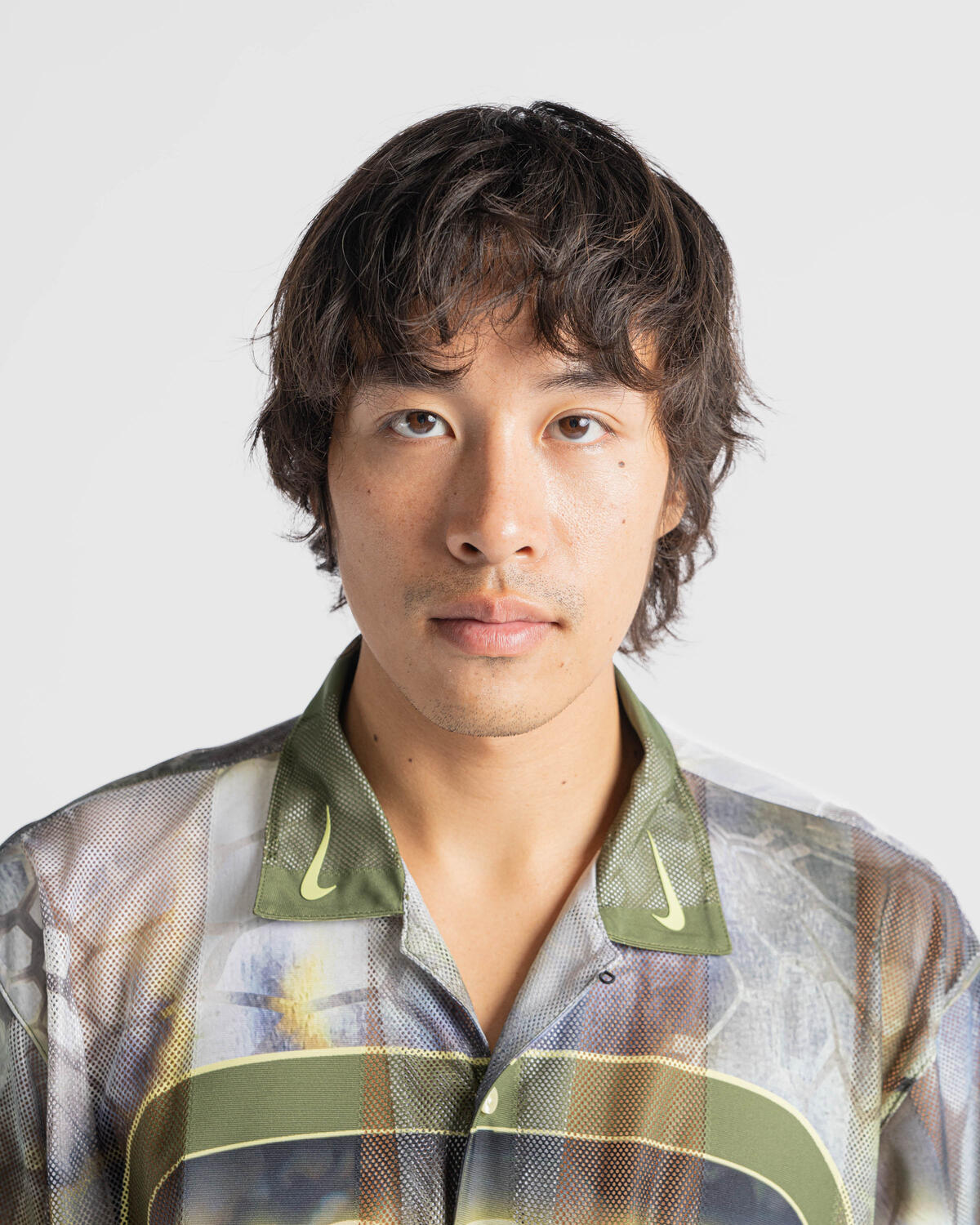 Nike x NOCTA NRG Opal Button Down - Pilgrim/Oil Green/Black - Image 10