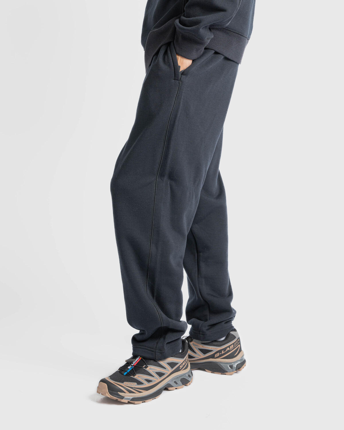Nike Wool Classics Fleece Pant Wide Leg - Image 5