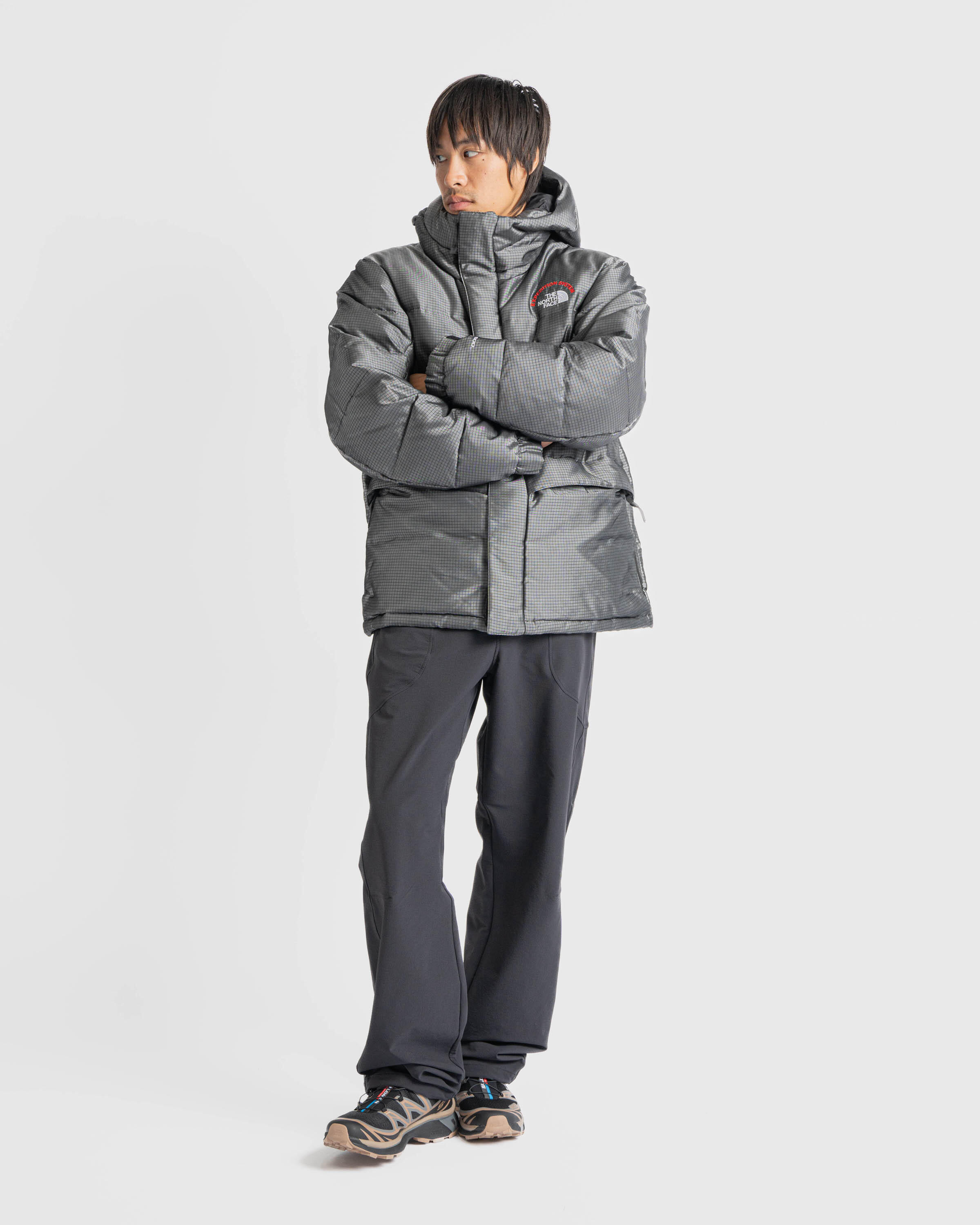 The North Face 30th Anniversary Himalayan Parka Gris Black The - Main Image