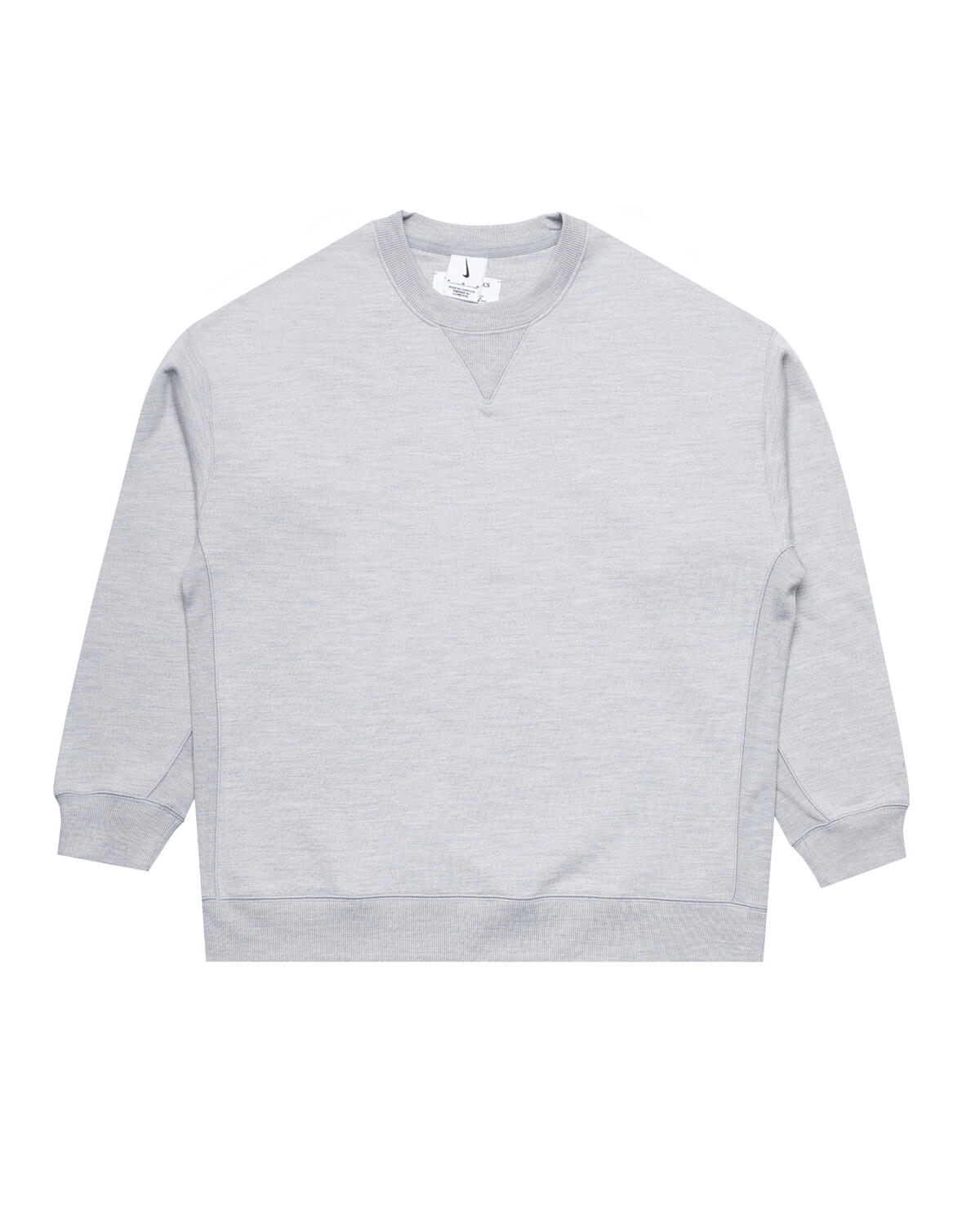 Nike Wool Classics Crew Matte Silver/Heather Grey - Image 11