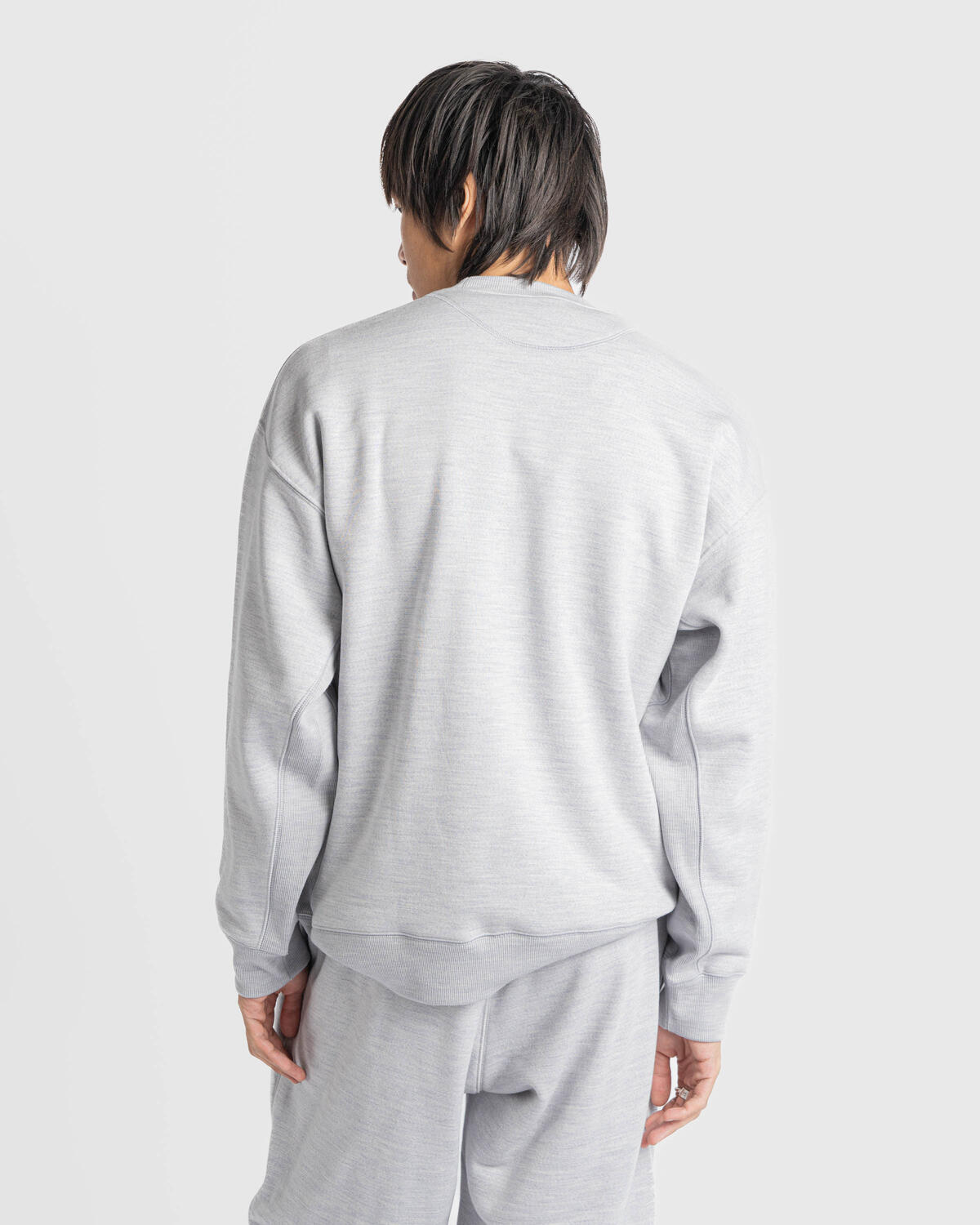 Nike Wool Classics Crew Matte Silver/Heather Grey - Image 15
