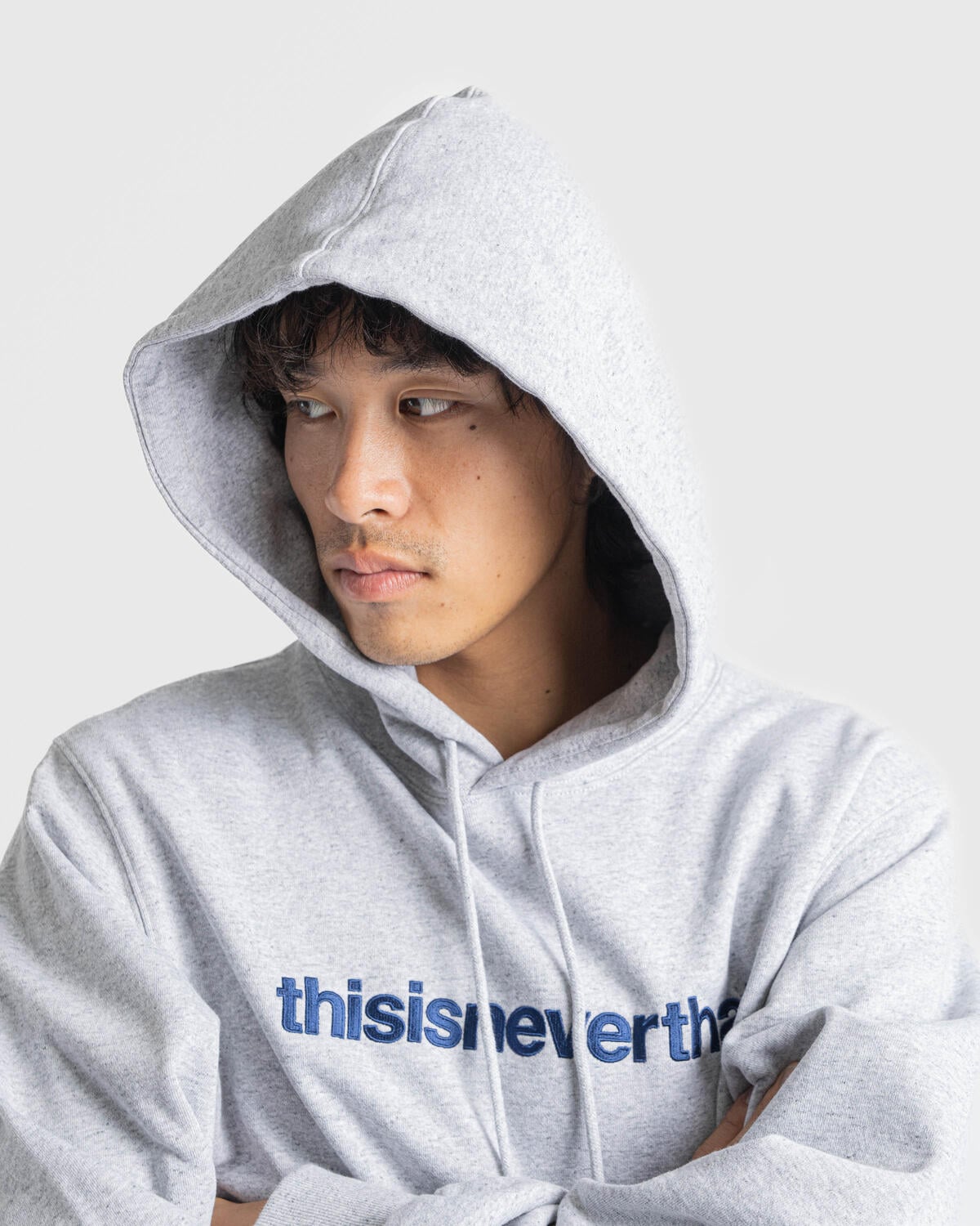 thisisneverthat T-Logo Hoodie | TN243TSWHO01-HGR | AFEW STORE