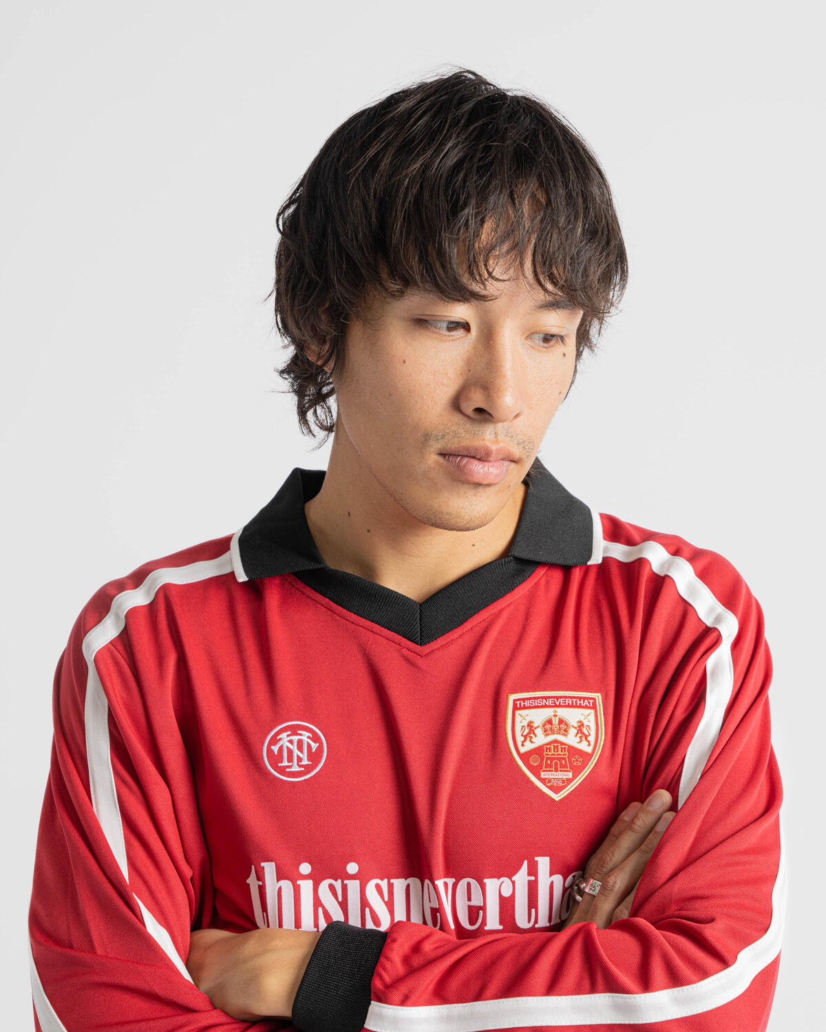 thisisneverthat Soccer Jersey | TN243TTSLT01-RED | AFEW STORE