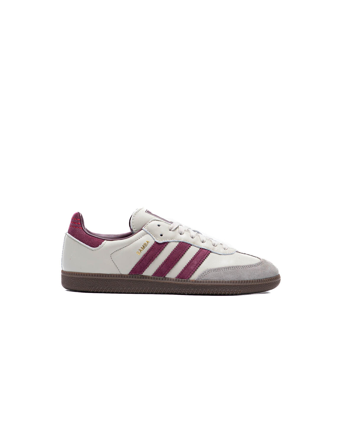 Adidas Samba OG Putty Grey / Maroon - Image 15