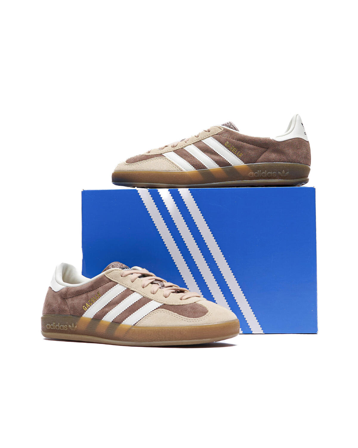 Adidas Gazelle Indoor Earth Strata/Cloud White - Image 6