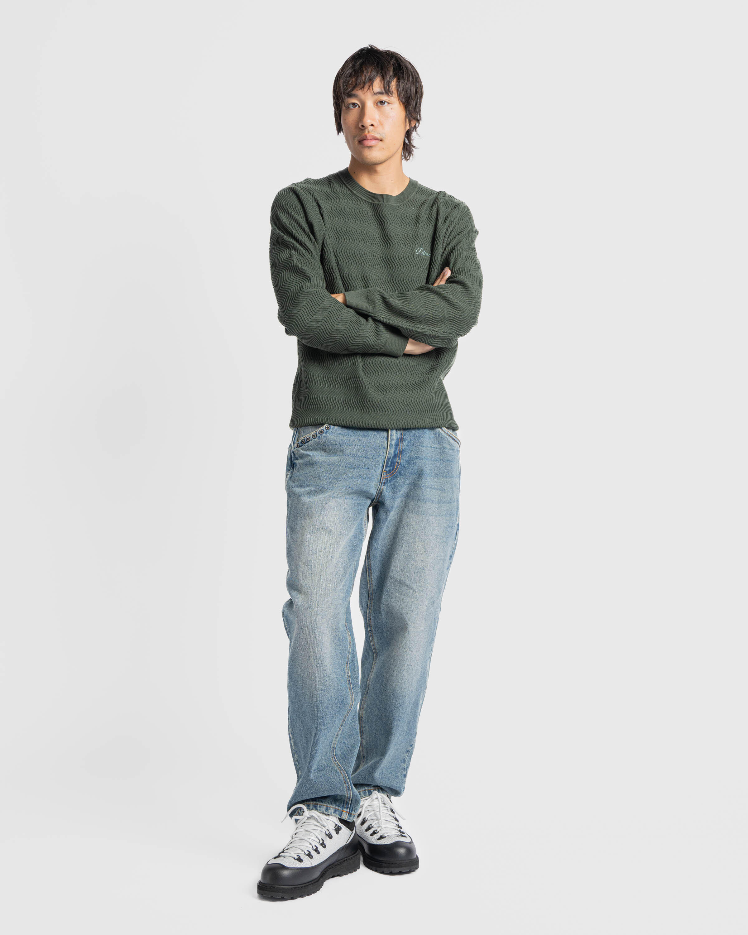 Dime Wave Cable Knit | DIMEFA248FOR | AFEW STORE