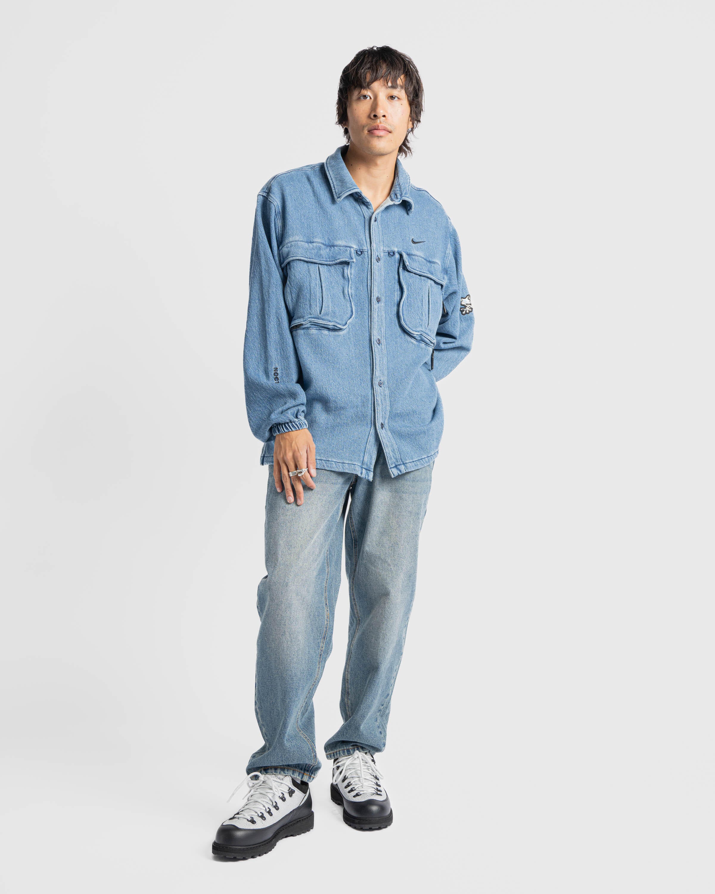 Nike x NOCTA OPAL Button Down Denim | FZ3260-486 | AFEW STORE